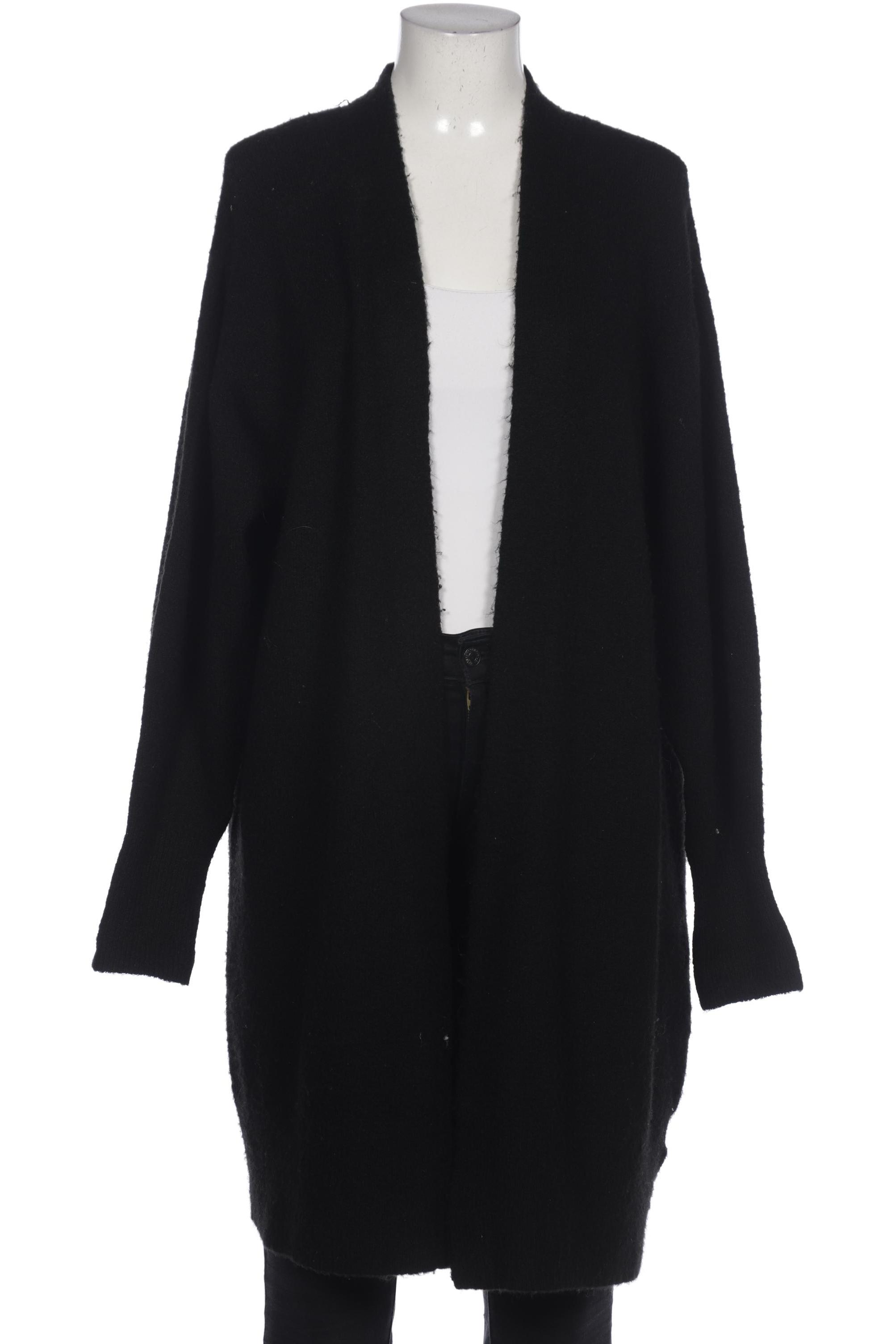 

H&M Damen Strickjacke, schwarz, Gr. 38