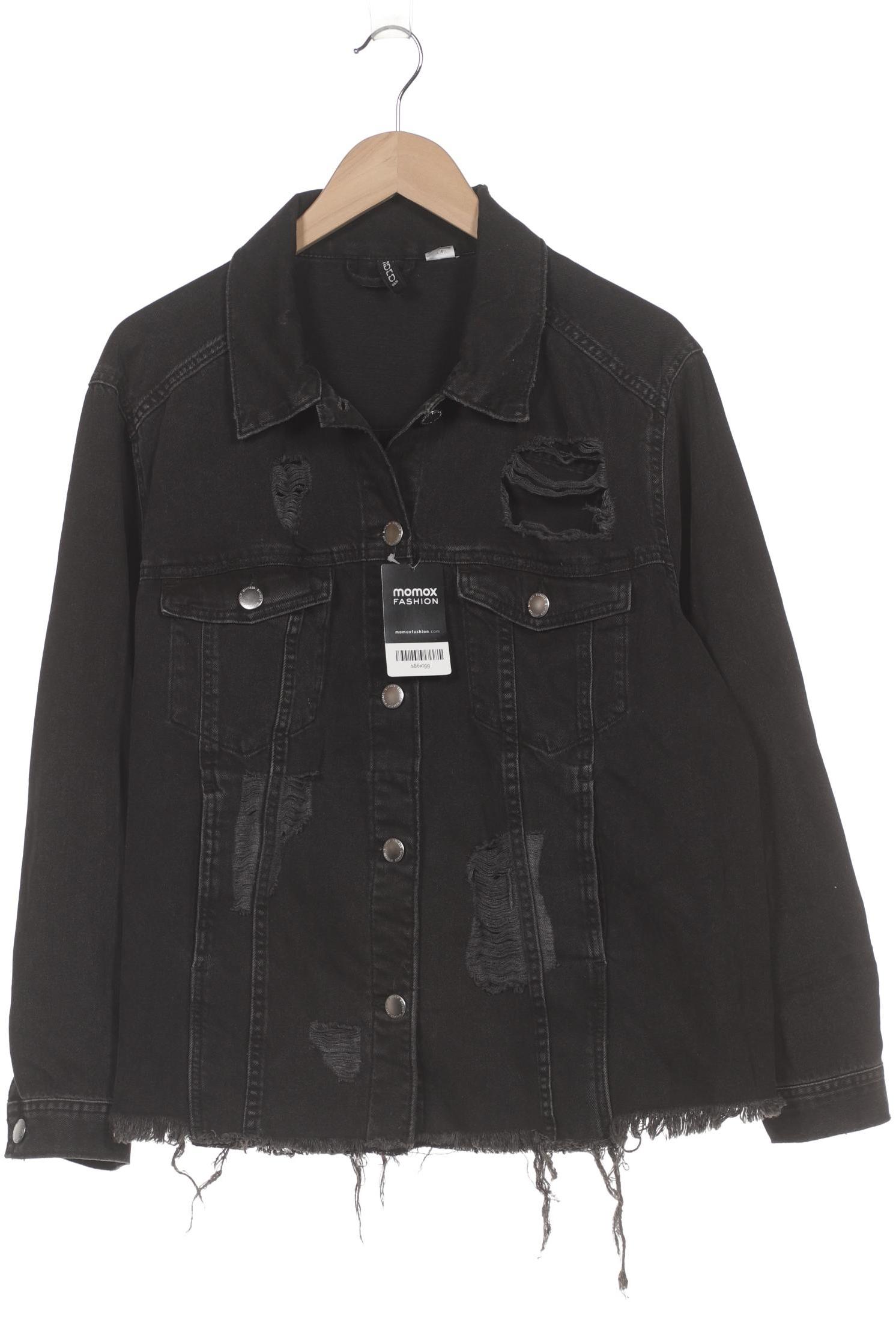 

H&M Damen Jacke, schwarz, Gr. 44