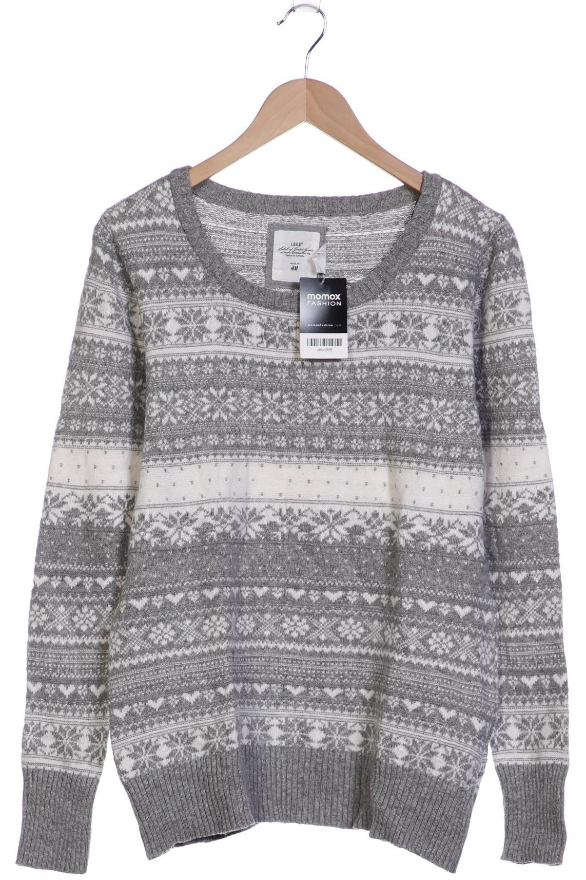 

H&M Damen Pullover, grau, Gr. 44