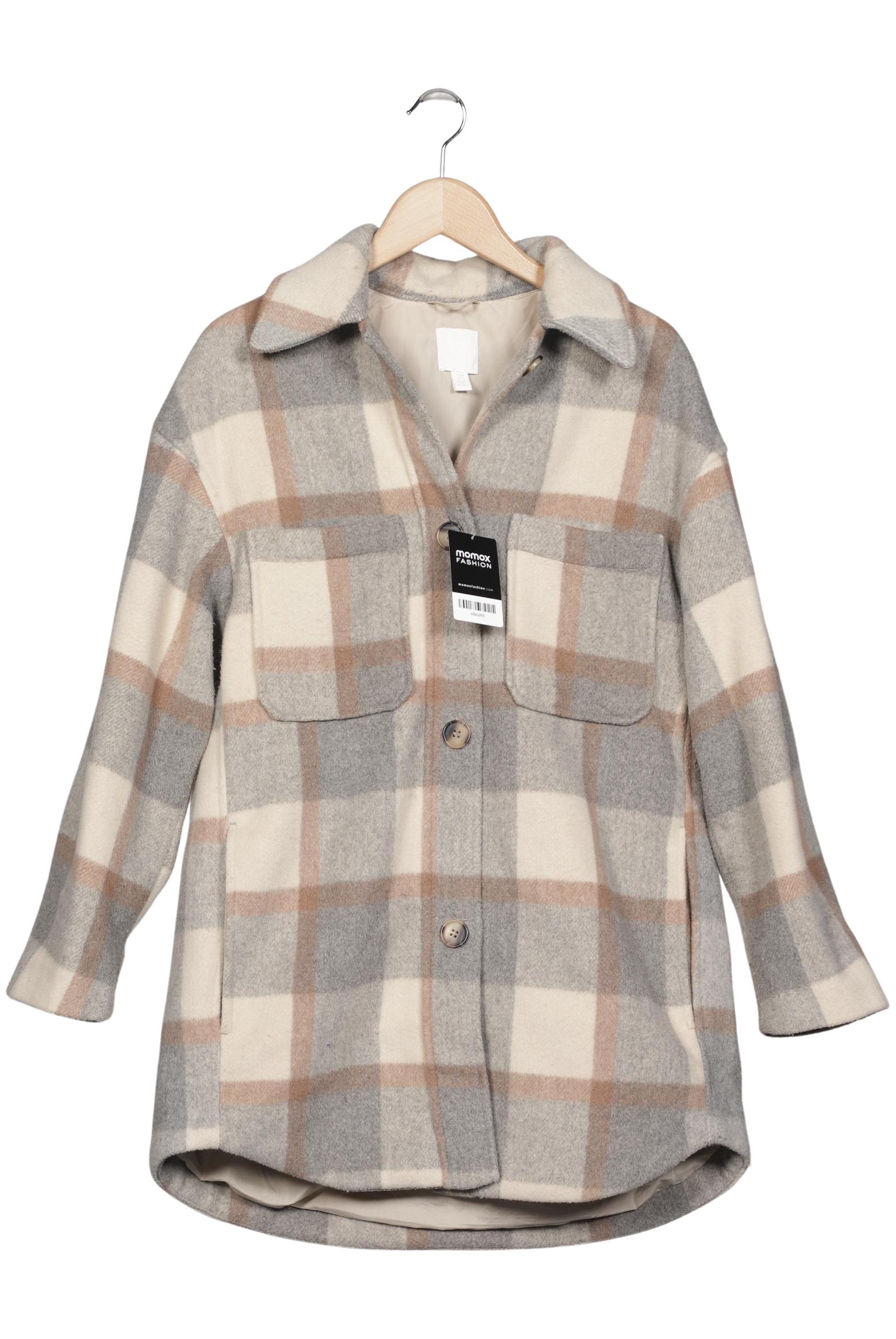 

H&M Damen Mantel, mehrfarbig, Gr. 36