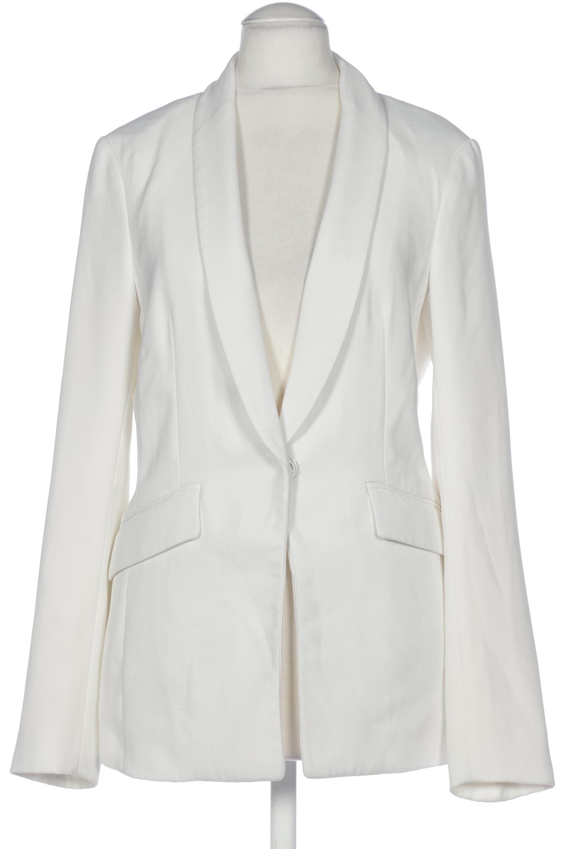 

H&M Damen Blazer, weiß, Gr. 36