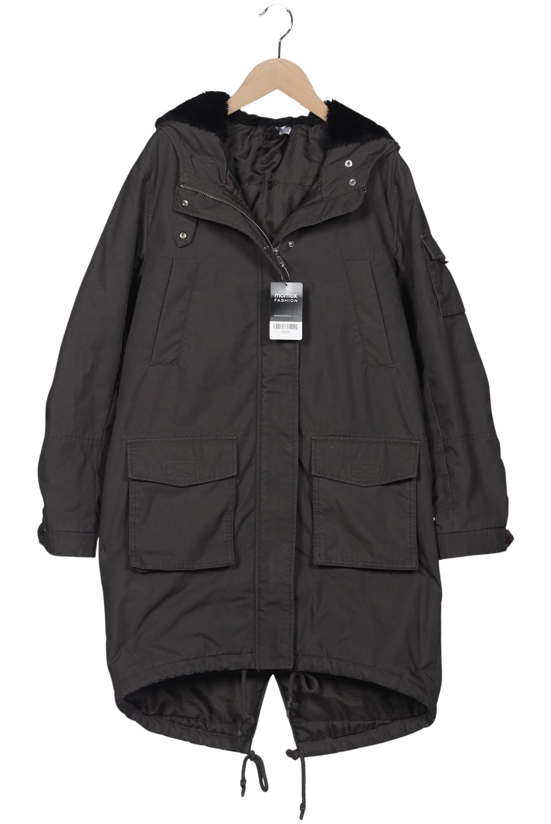 

H&M Damen Mantel, schwarz, Gr. 38