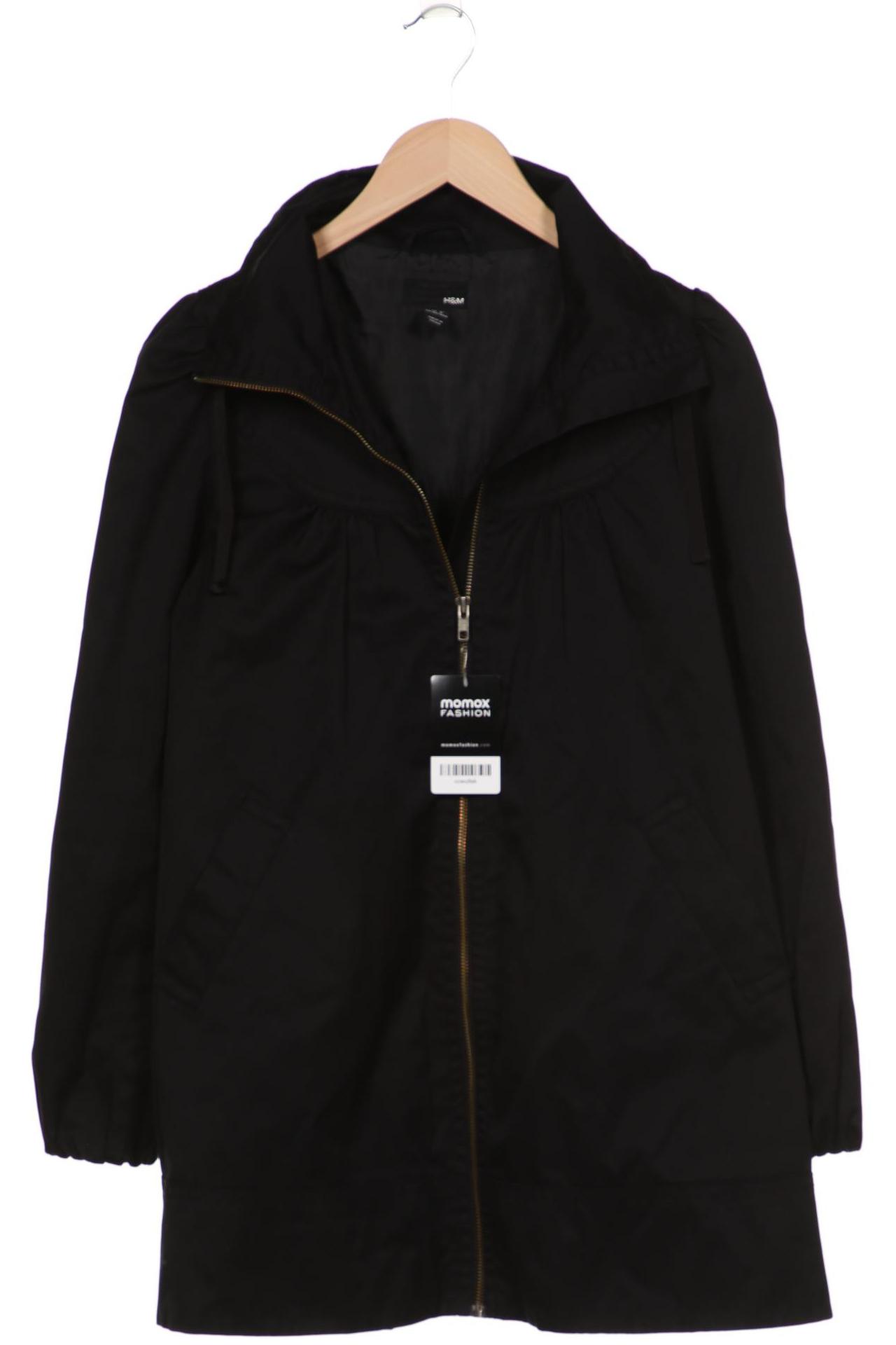 

H&M Damen Mantel, schwarz