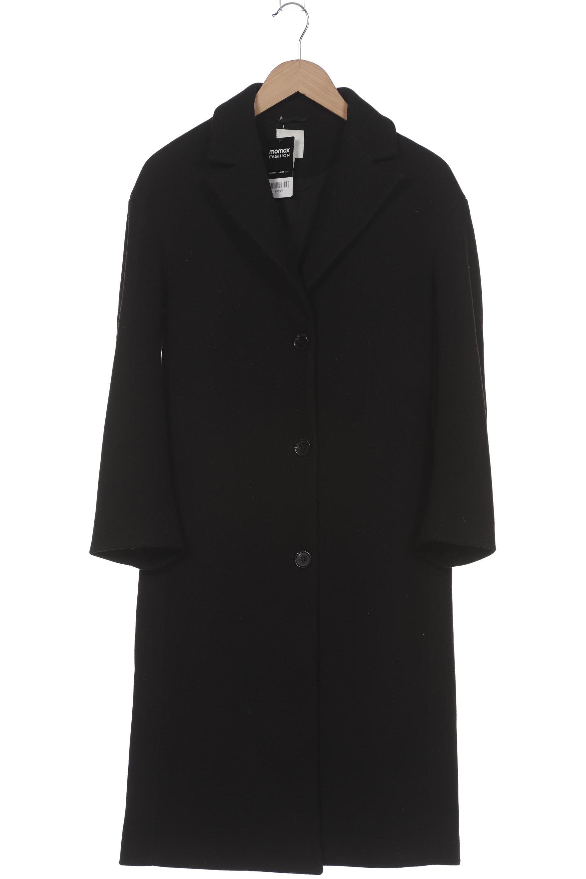 

H&M Damen Mantel, schwarz, Gr. 34