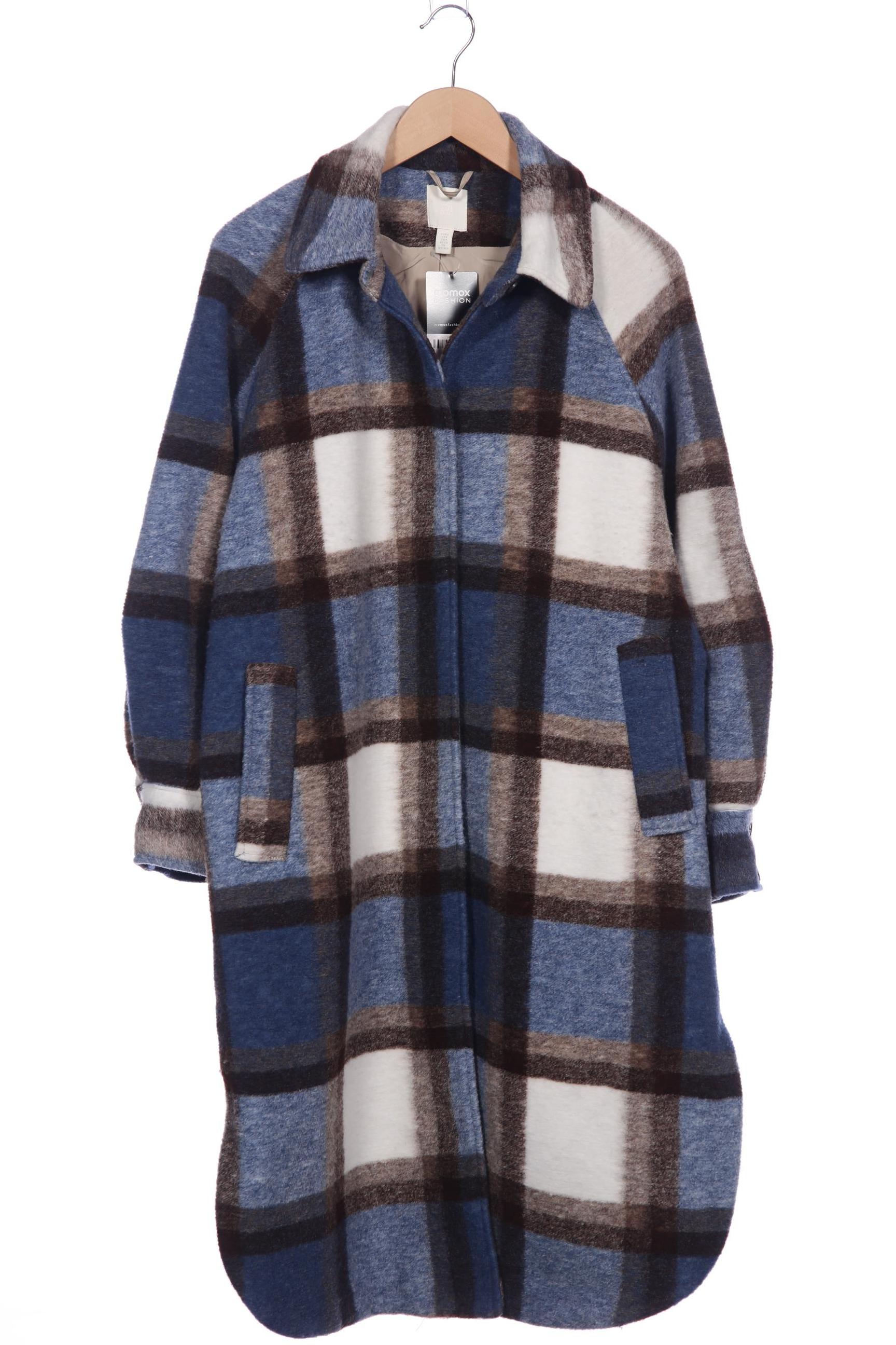 

H&M Damen Mantel, blau, Gr. 36