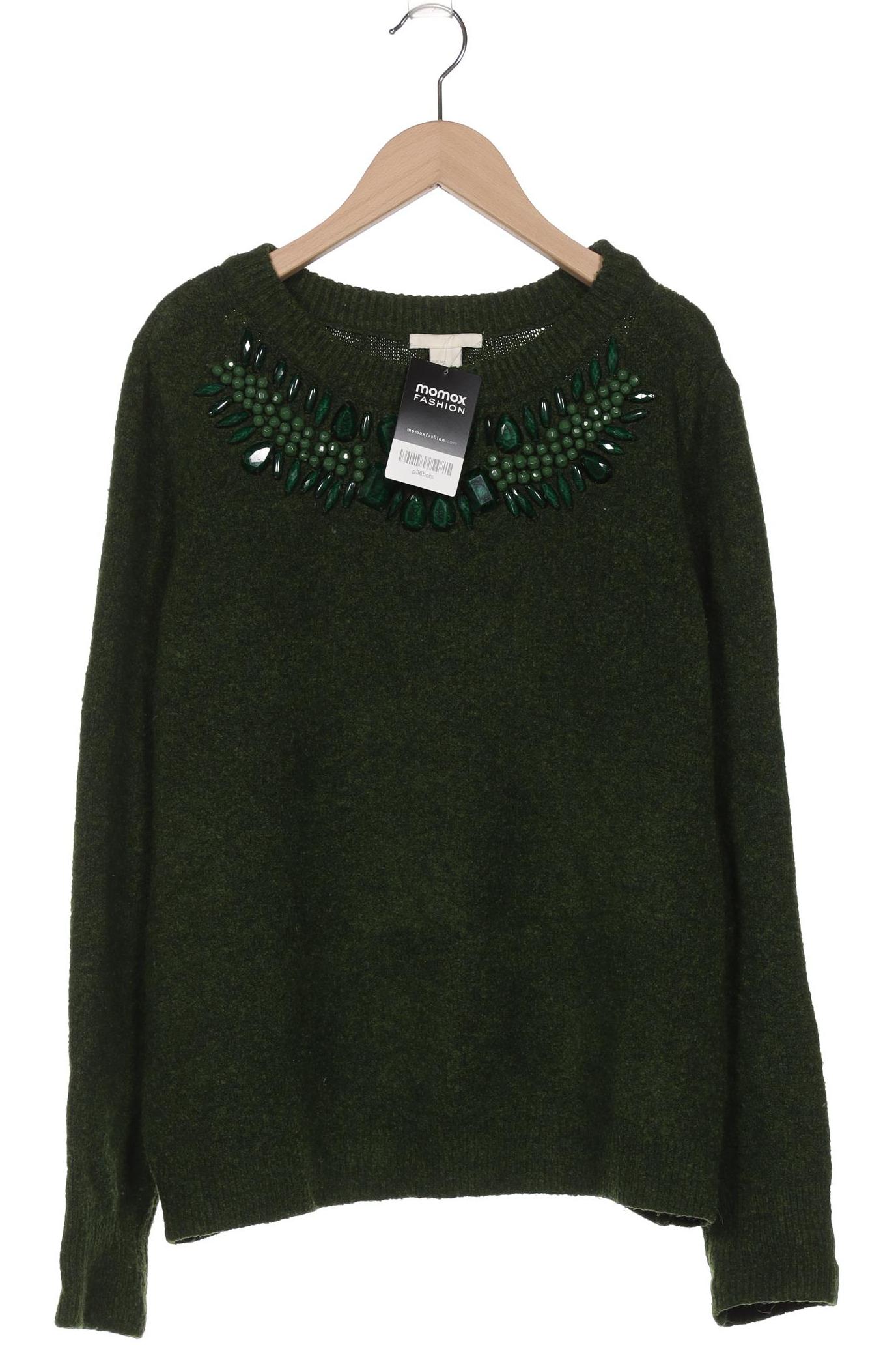 

H&M Damen Pullover, grün, Gr. 38