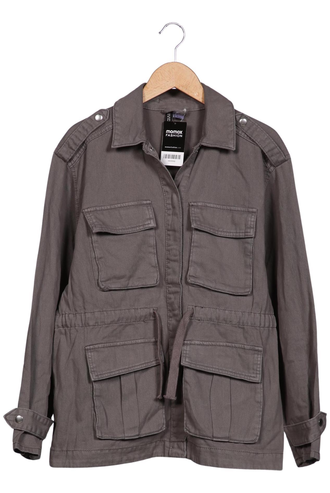 

H&M Damen Jacke, grau, Gr. 36