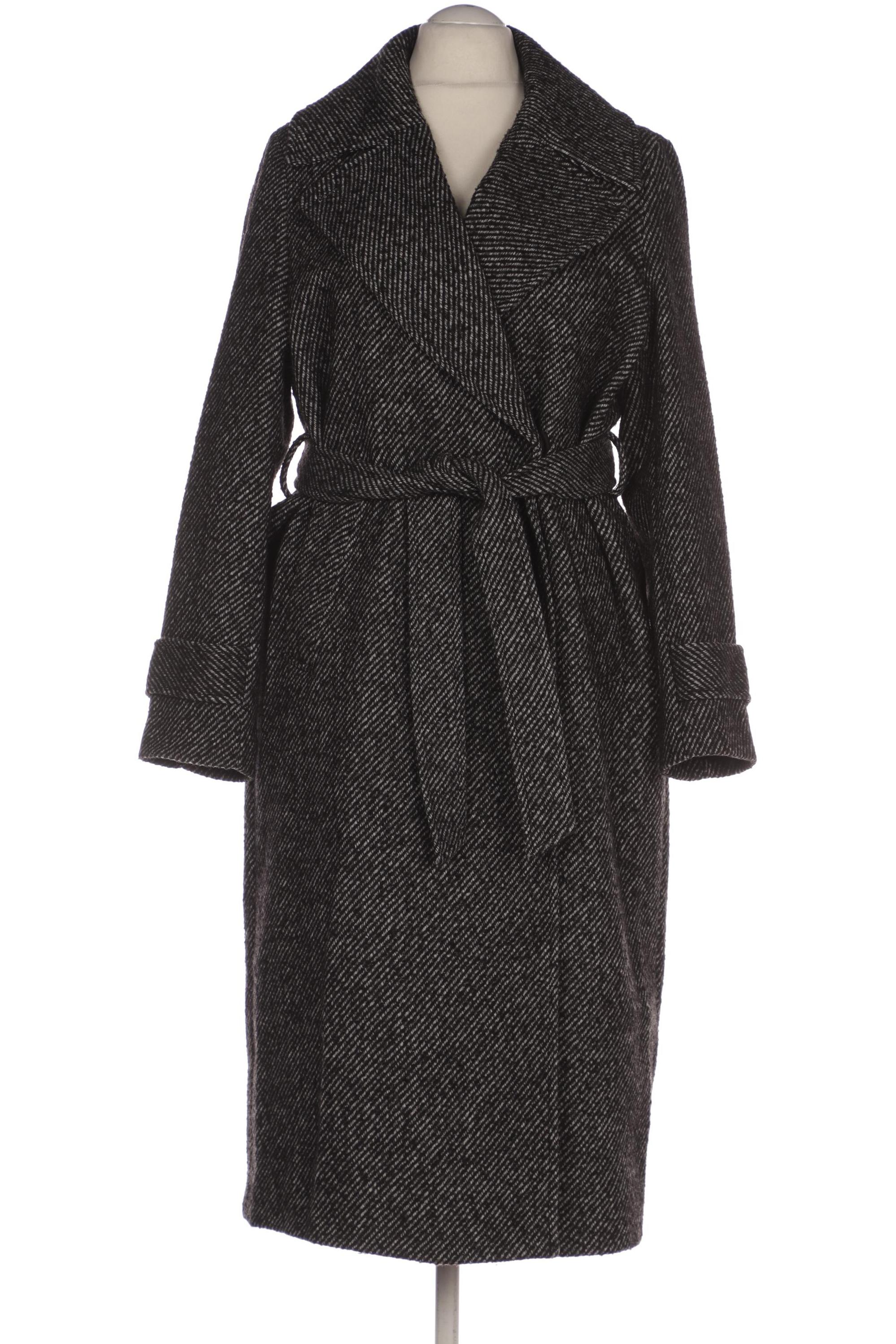 

H&M Damen Mantel, schwarz, Gr. 38