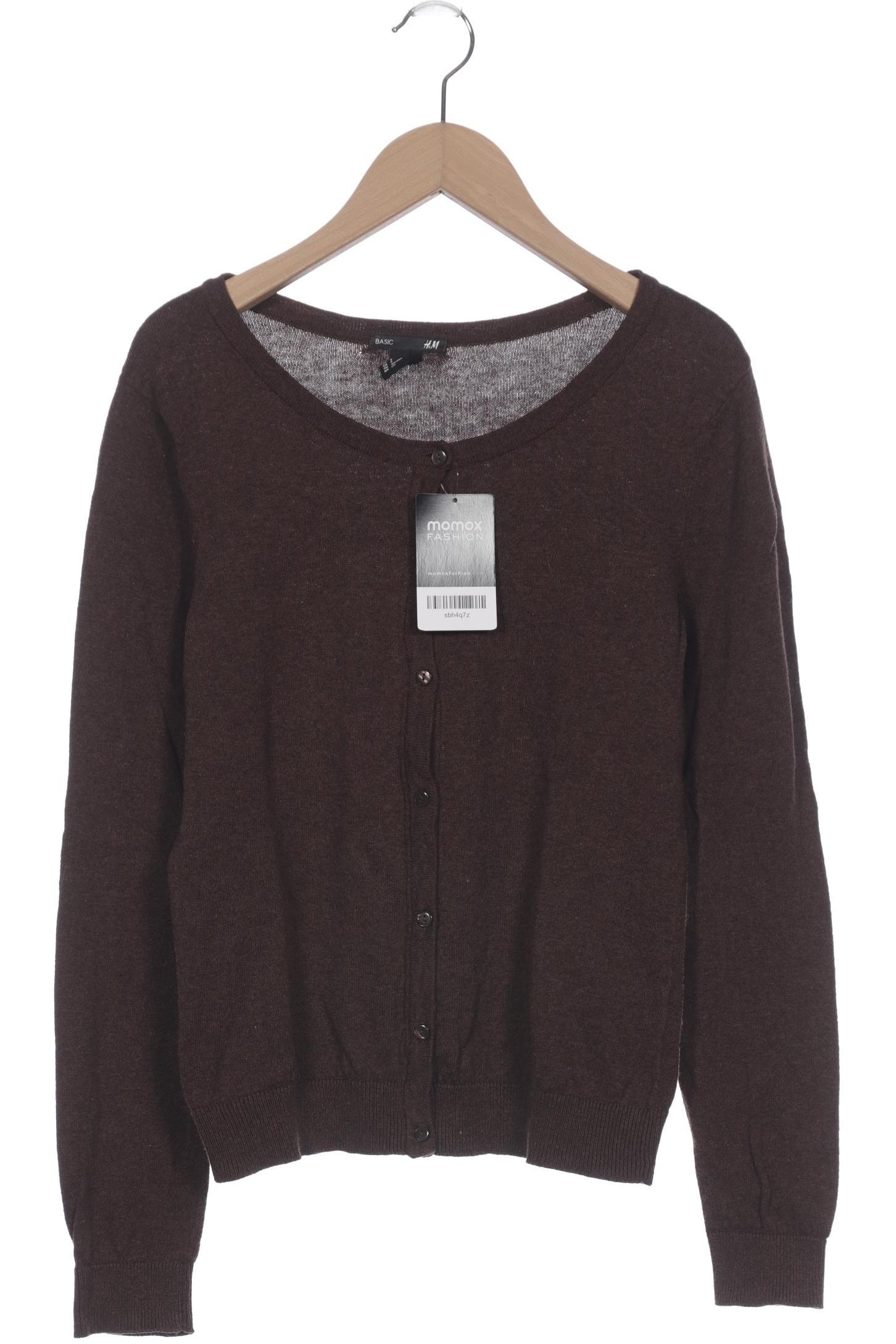 

H&M Damen Strickjacke, braun, Gr. 36
