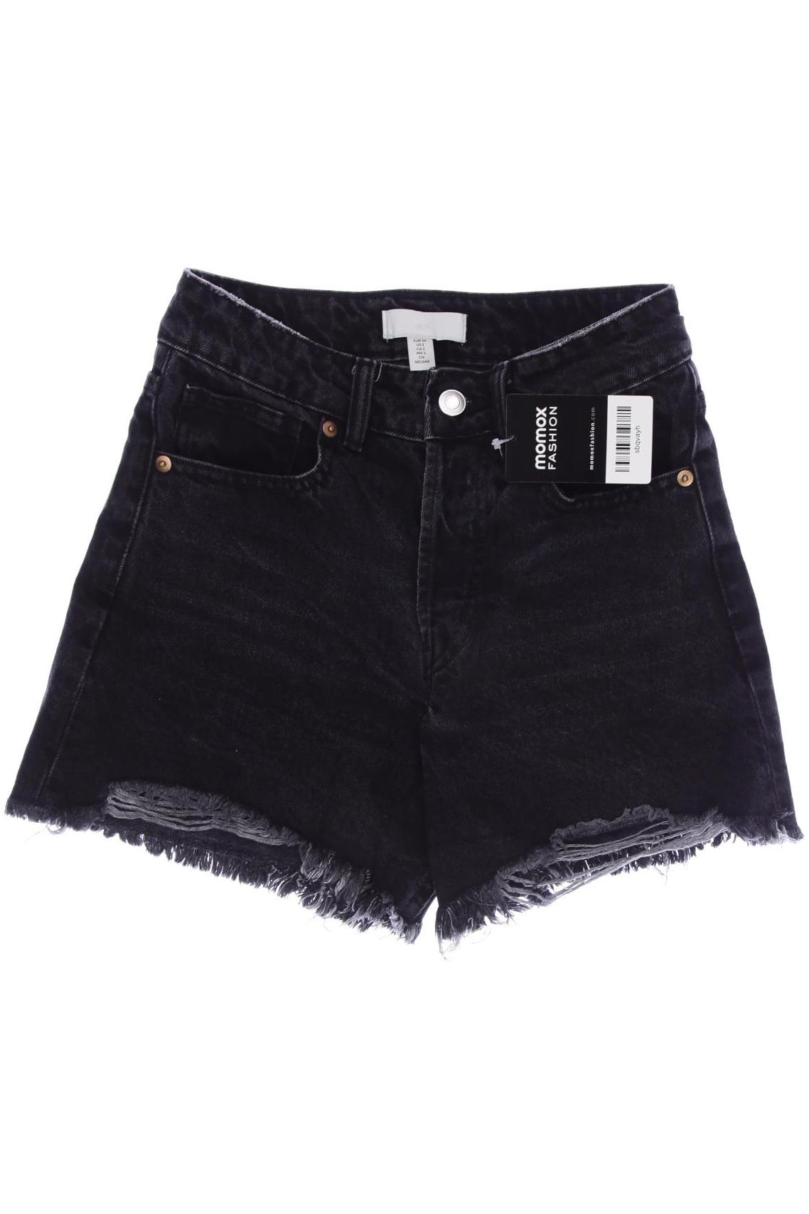 

H&M Damen Shorts, schwarz, Gr. 34