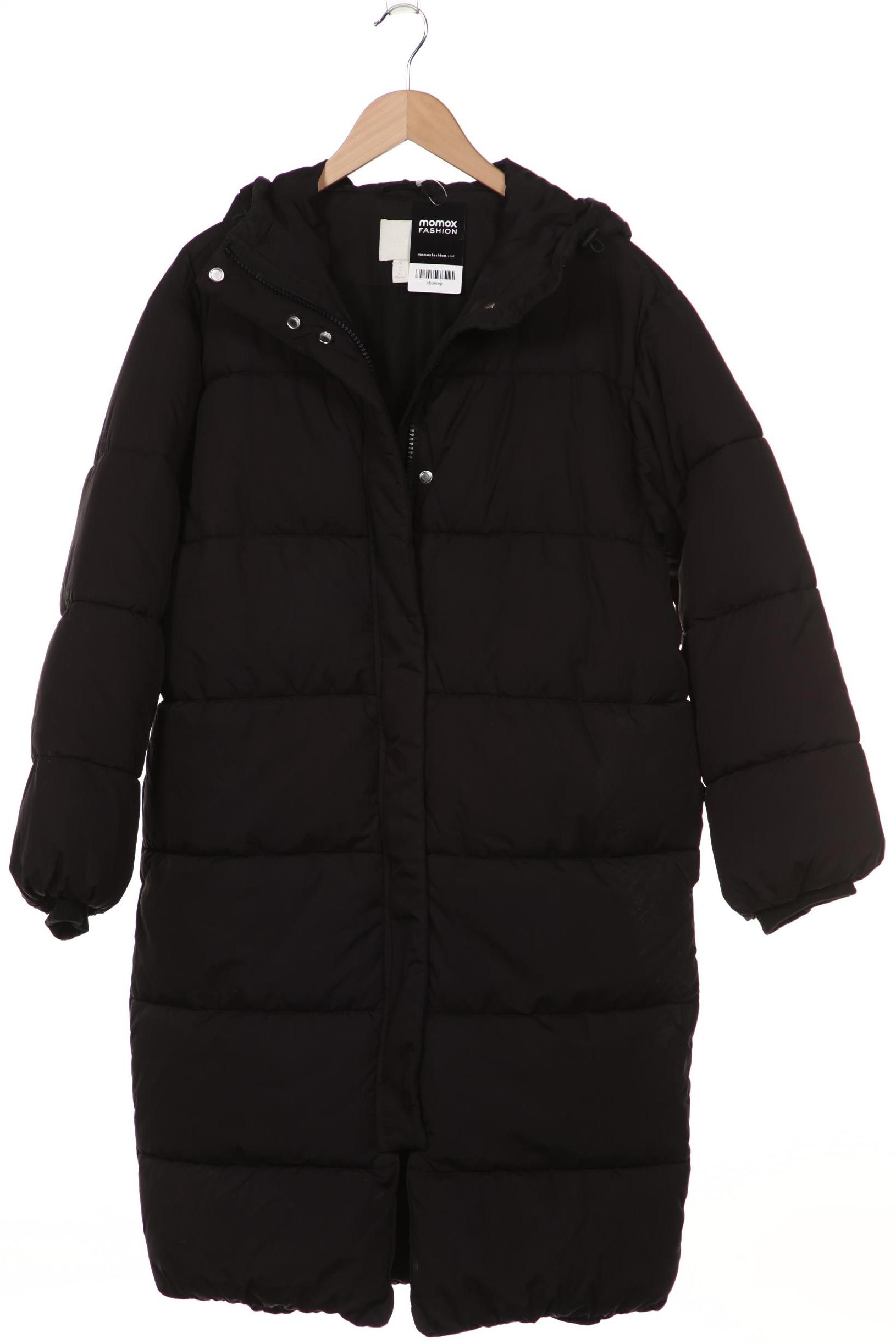 

H&M Damen Mantel, schwarz, Gr. 38
