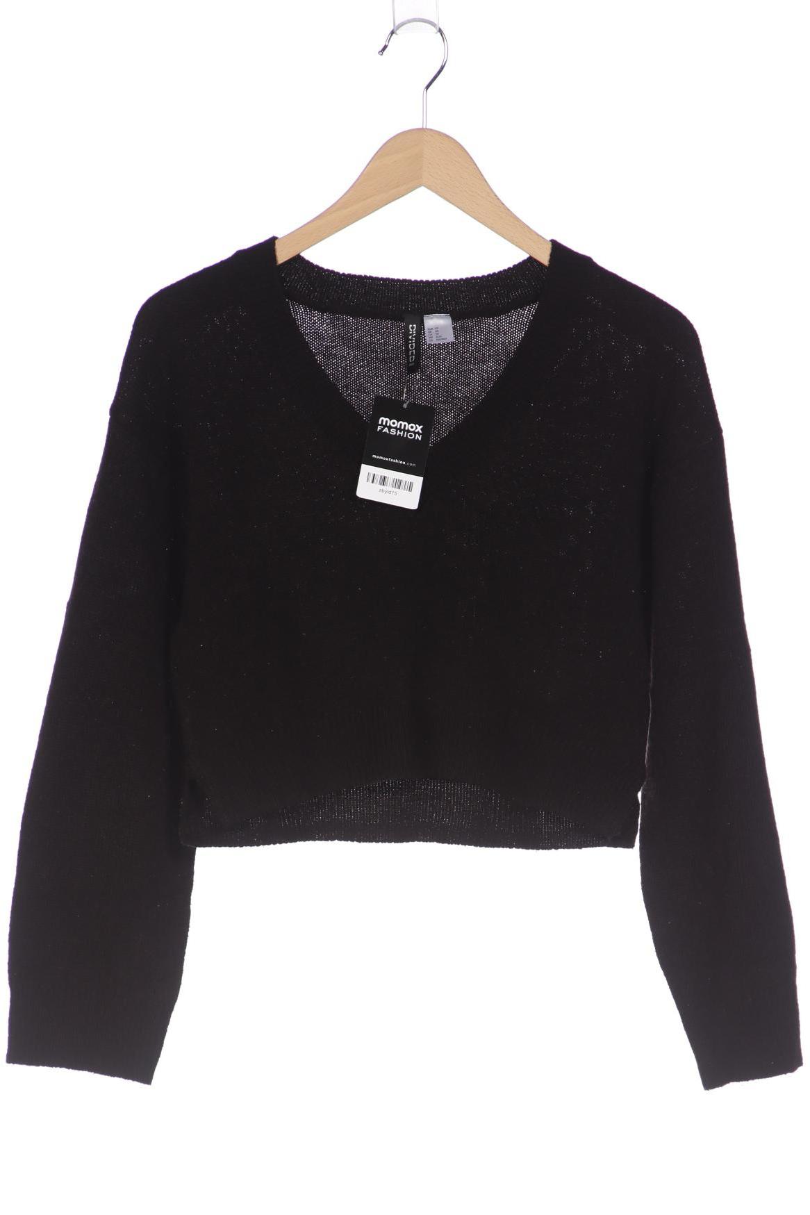 

H&M Damen Pullover, schwarz
