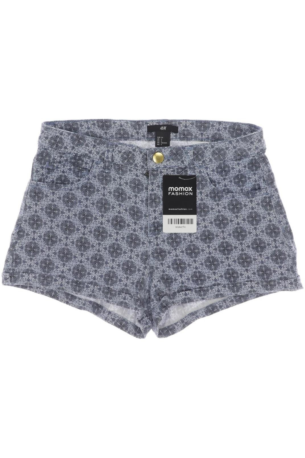 

H&M Damen Shorts, blau, Gr. 34