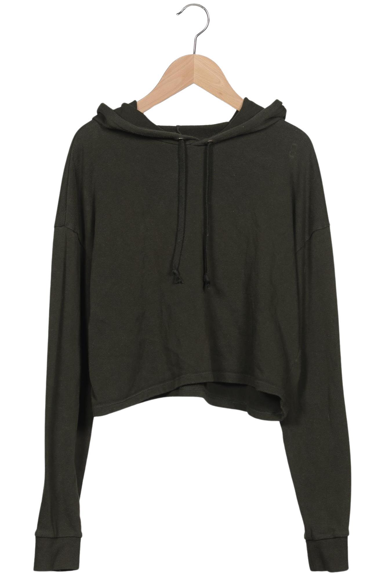 

H&M Damen Kapuzenpullover, grün, Gr. 38