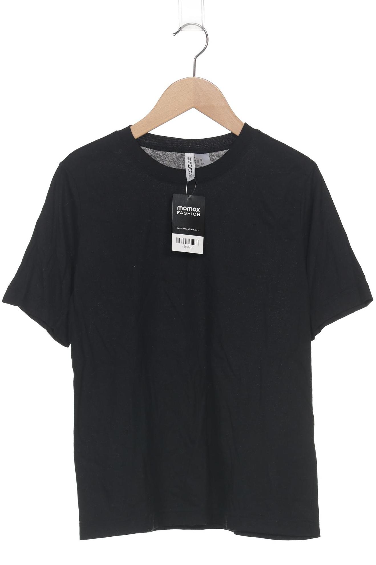 

H&M Damen T-Shirt, schwarz, Gr. 34