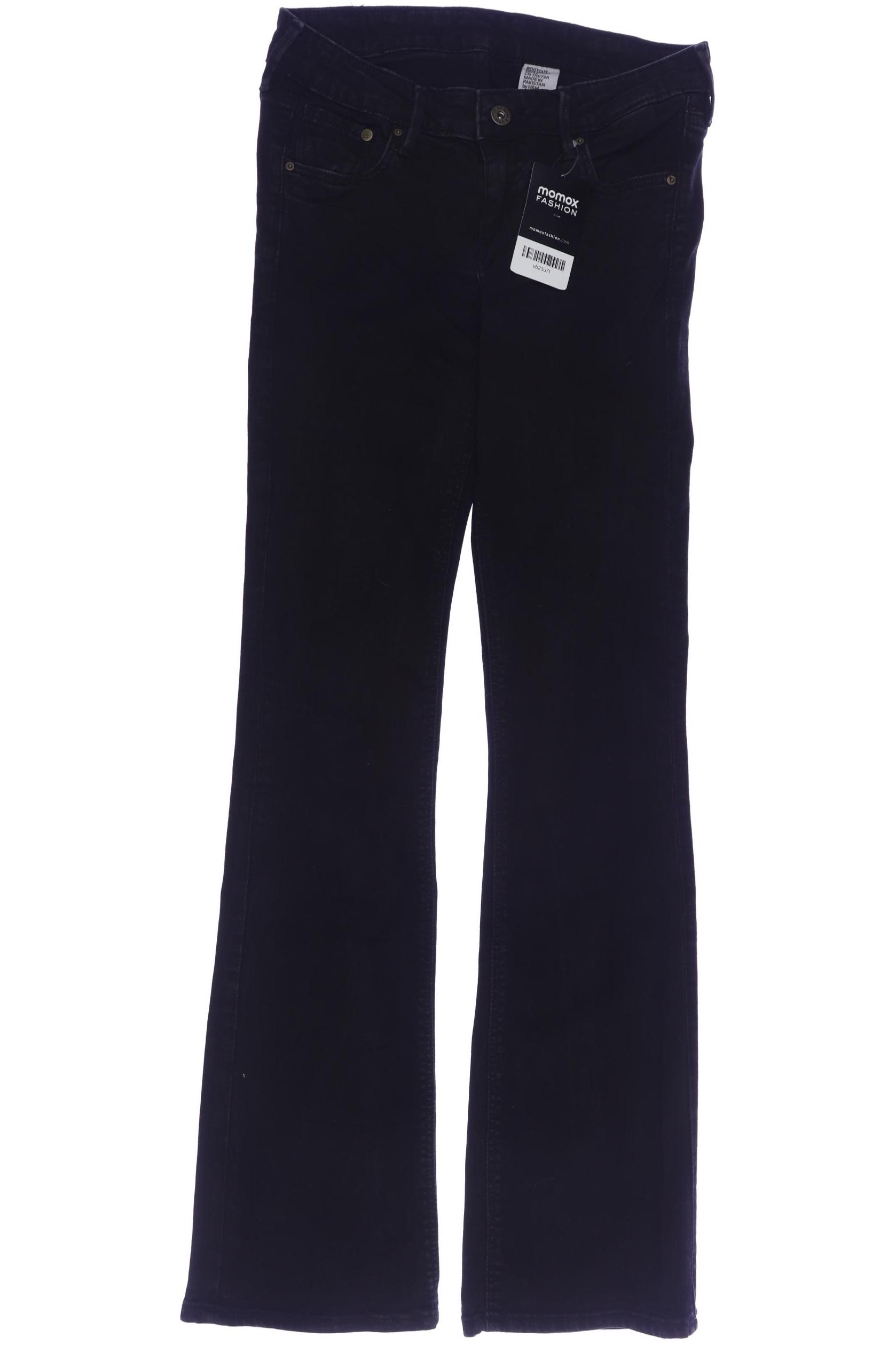 

H&M Damen Jeans, schwarz, Gr. 28