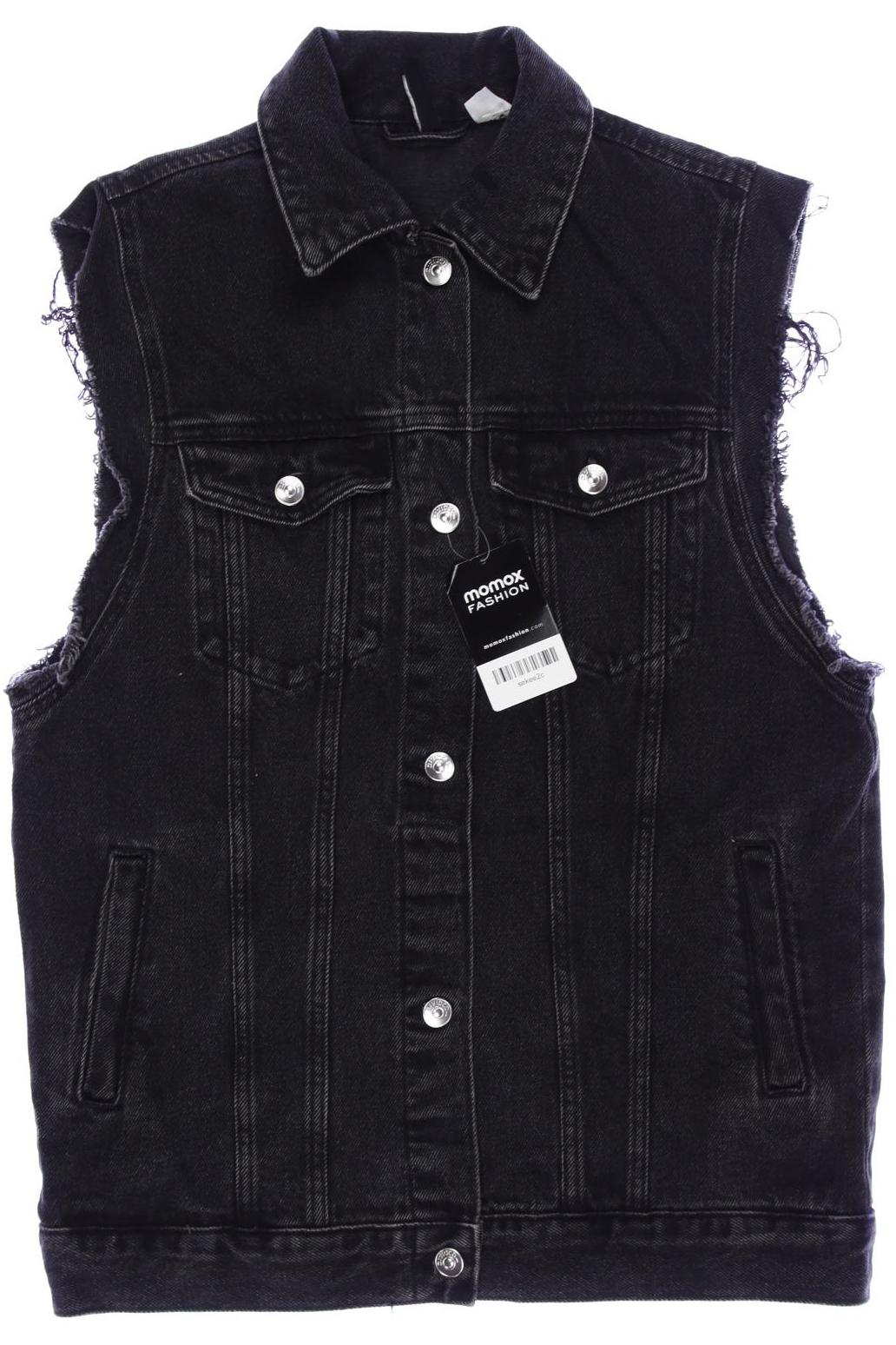 

H&M Damen Weste, schwarz, Gr. 34
