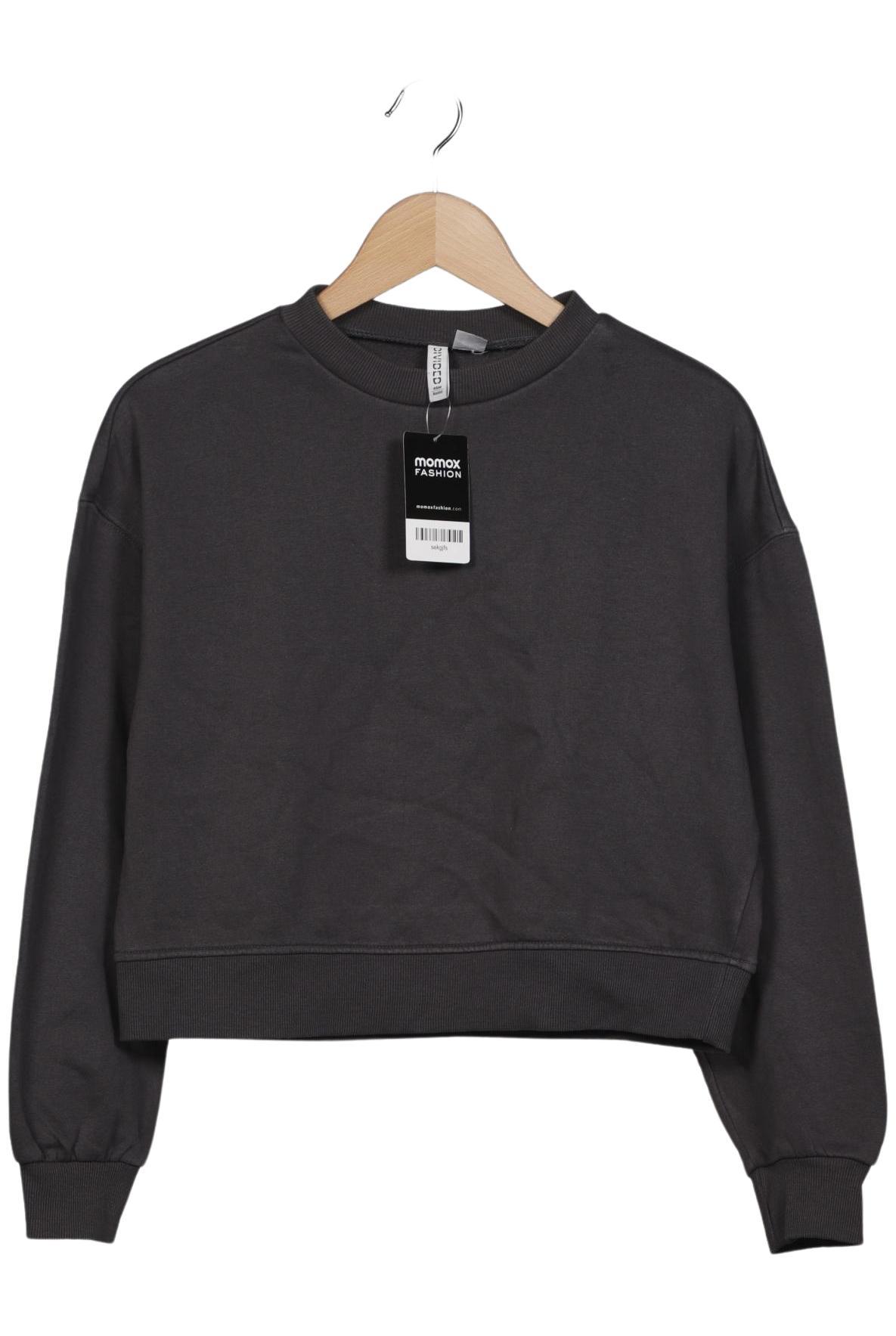 

H&M Damen Sweatshirt, grau, Gr. 34