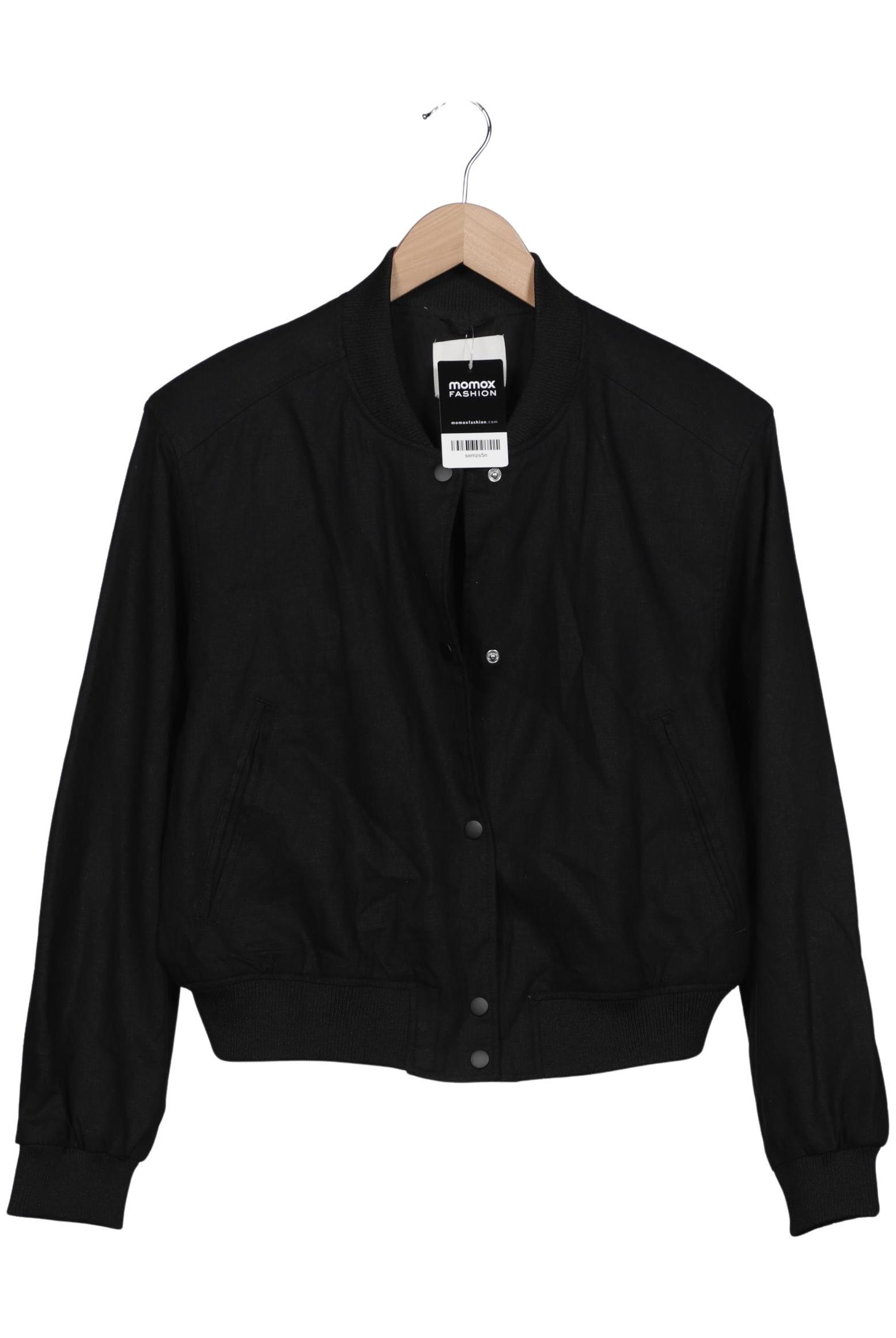 

H&M Damen Jacke, schwarz, Gr. 42