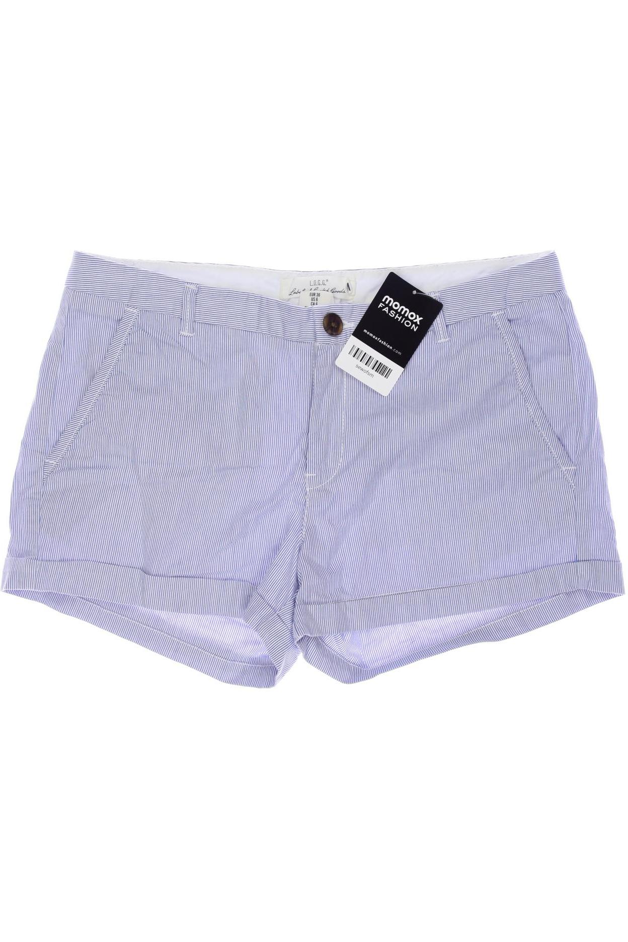 

H&M Damen Shorts, blau, Gr. 36