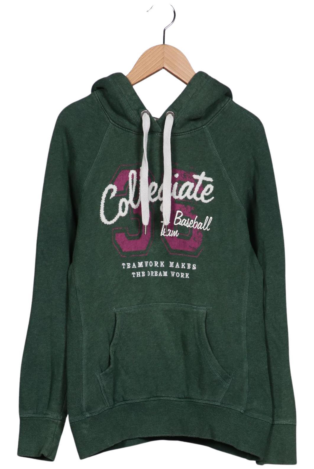 

H&M Damen Kapuzenpullover, grün, Gr. 36