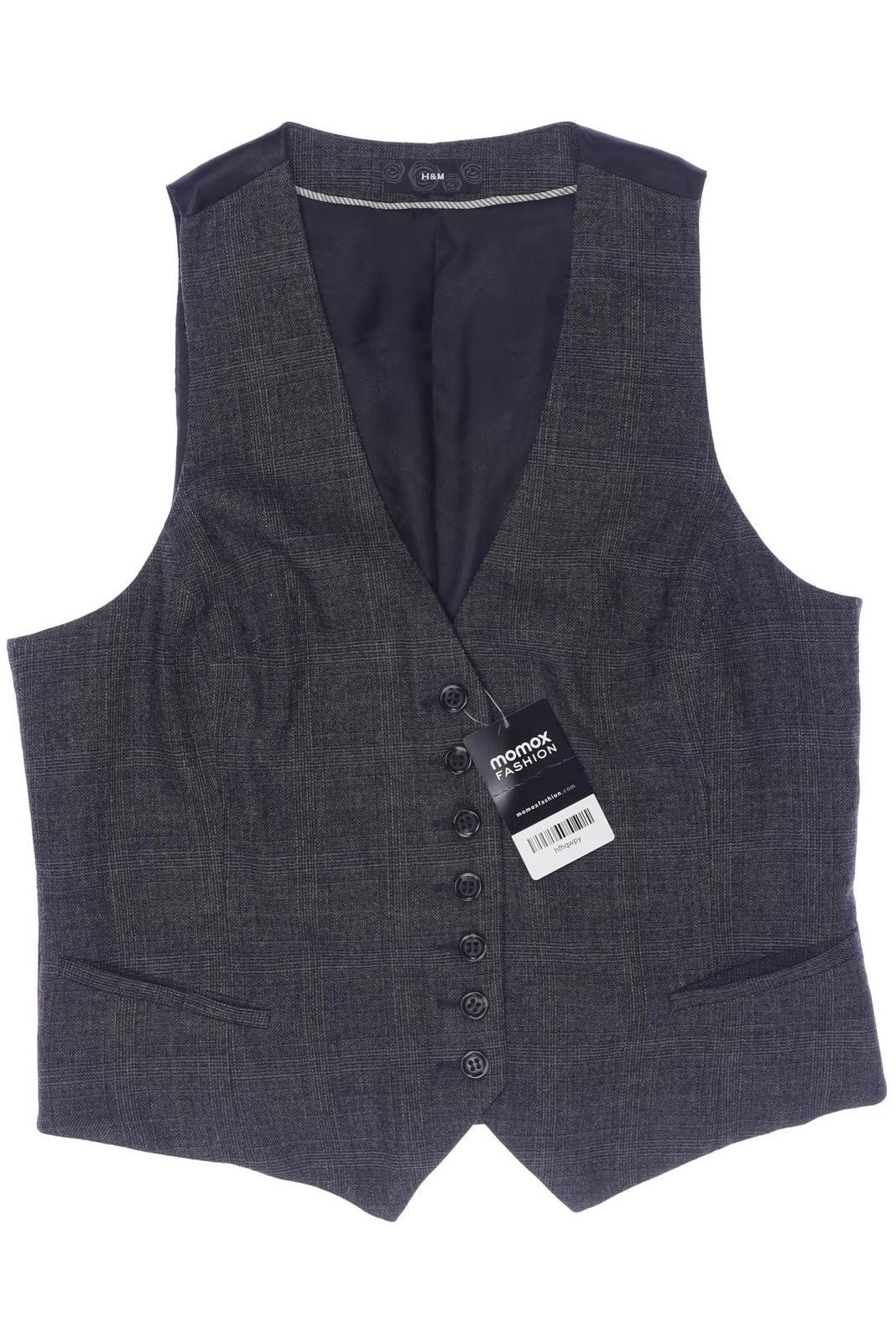 

H&M Damen Weste, grau, Gr. 38