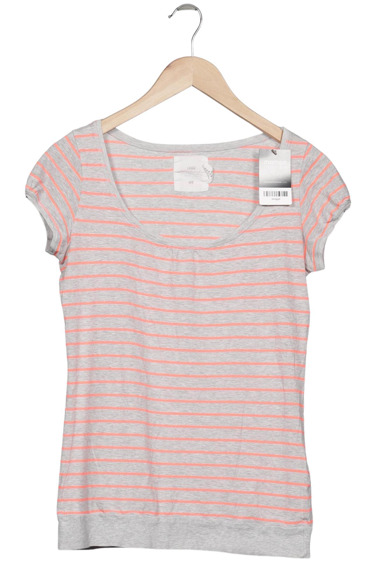 

H&M Damen T-Shirt, grau, Gr. 38