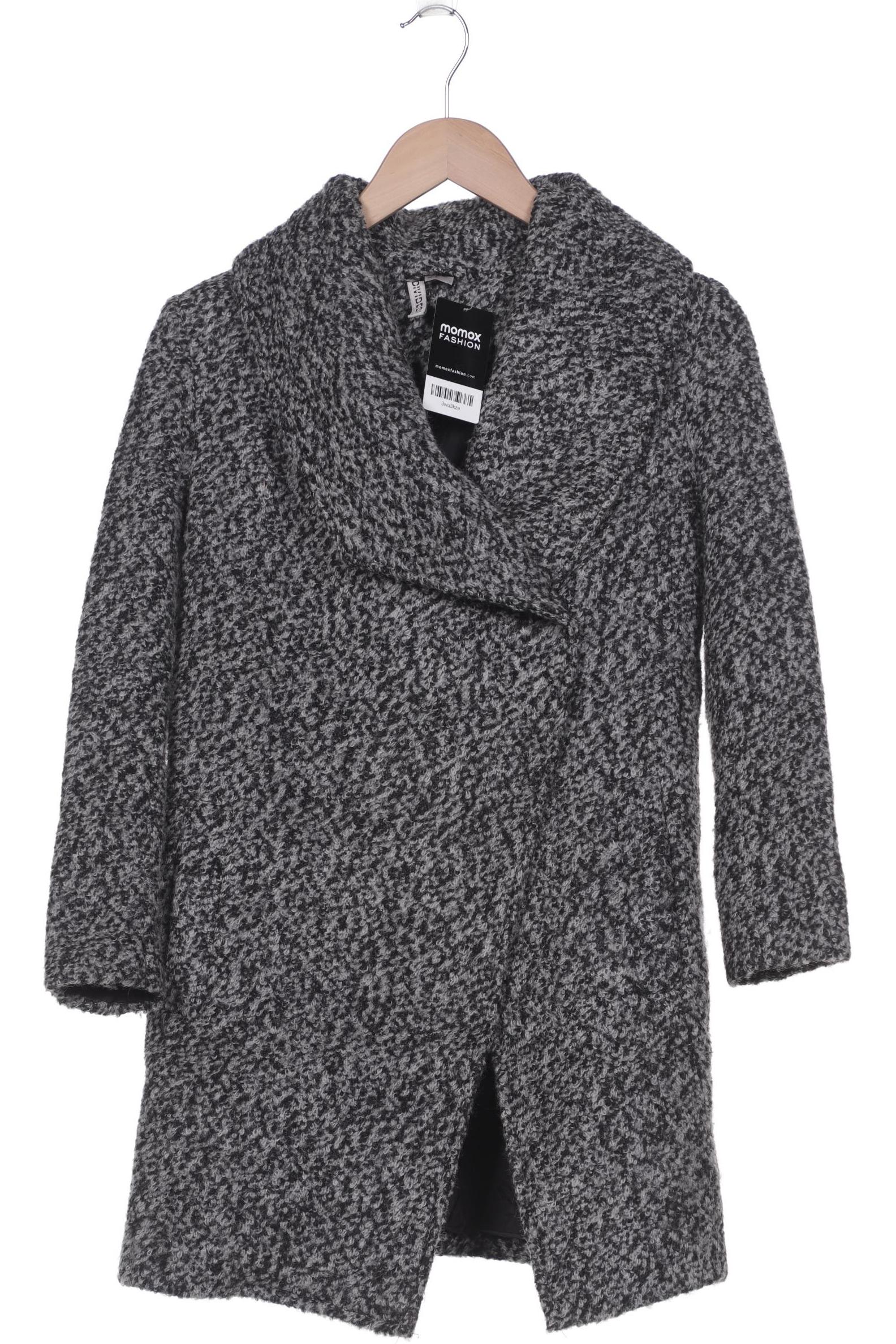 

H&M Damen Mantel, grau, Gr. 32