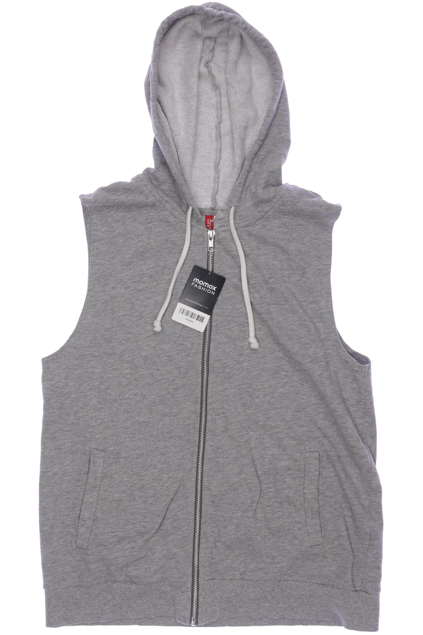 

H&M Damen Kapuzenpullover, grau, Gr. 38