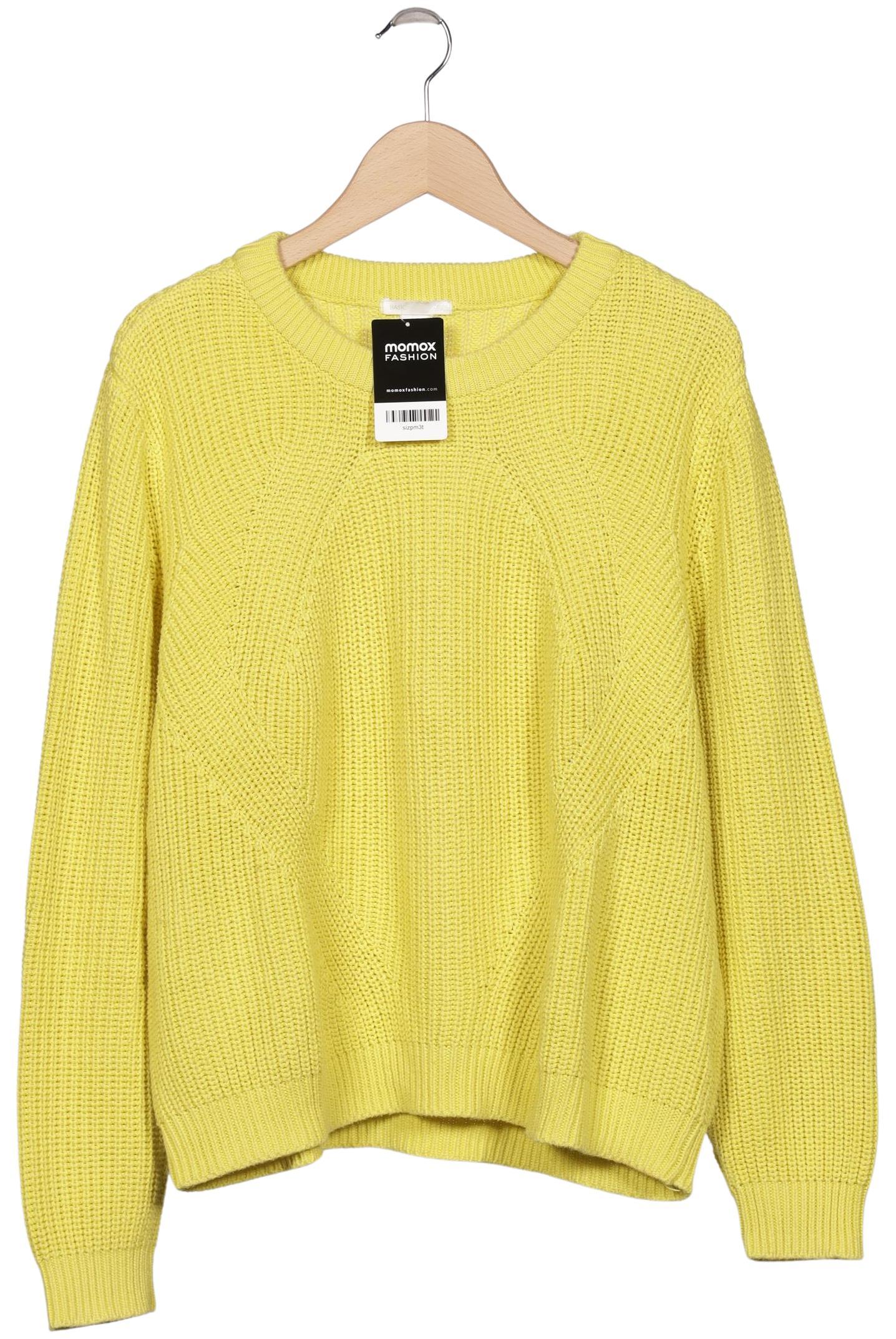 

H&M Damen Pullover, gelb, Gr. 44