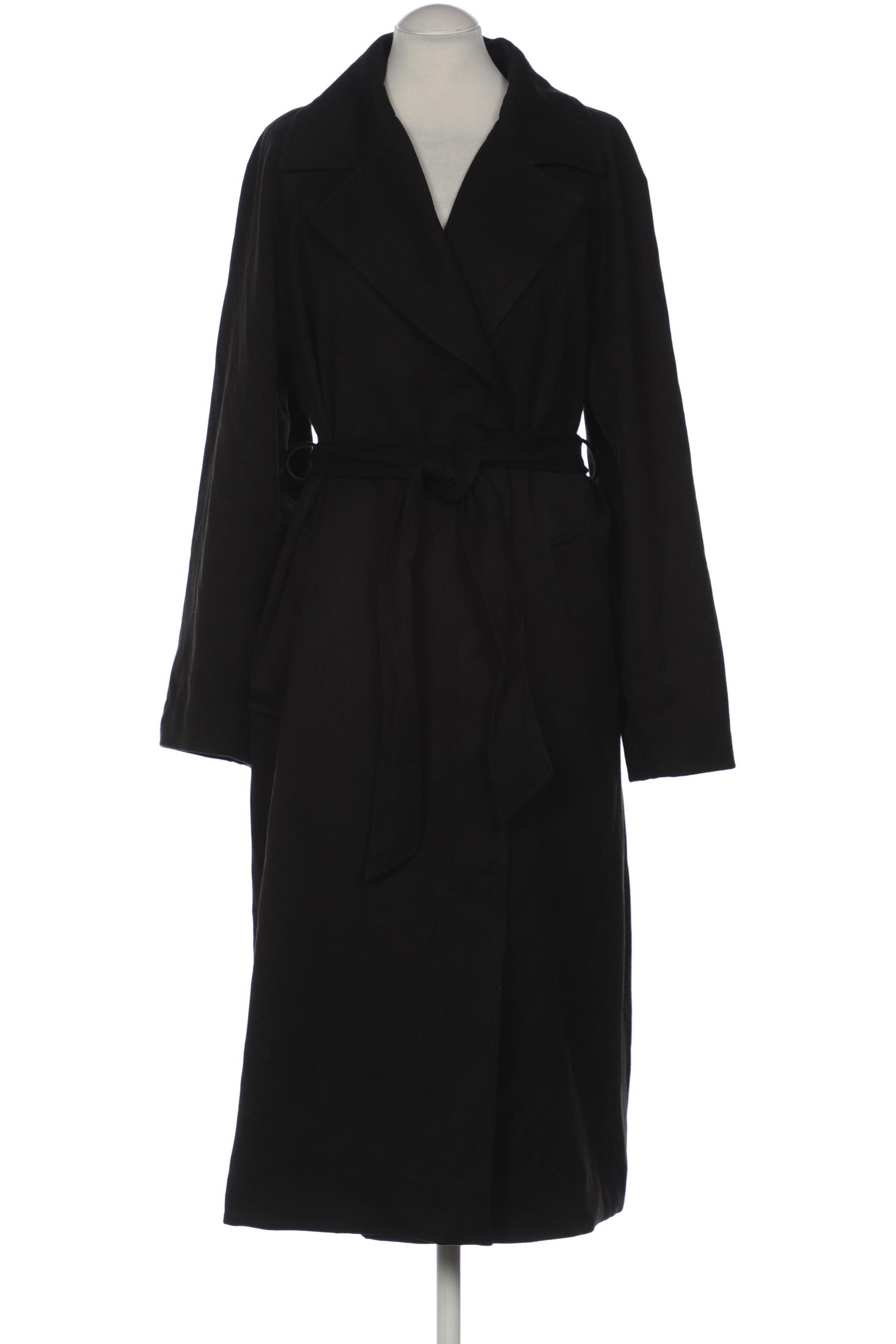 

H&M Damen Mantel, schwarz, Gr. 38