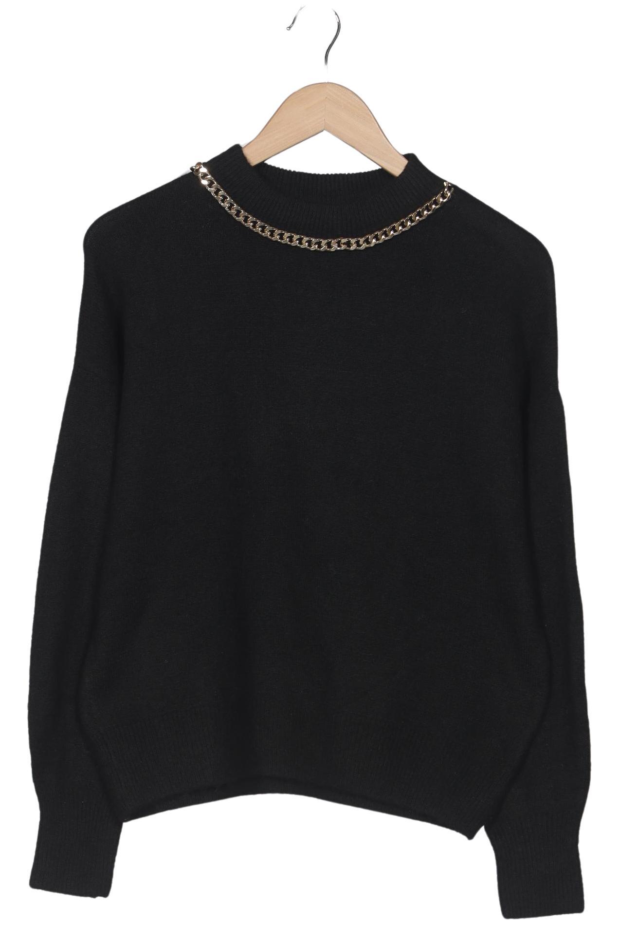 

H&M Damen Pullover, schwarz, Gr. 34