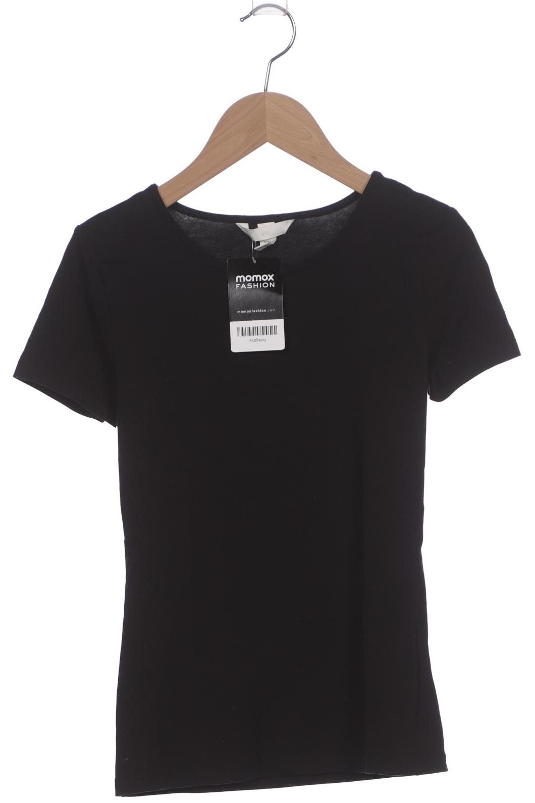 

H&M Damen T-Shirt, schwarz, Gr. 36