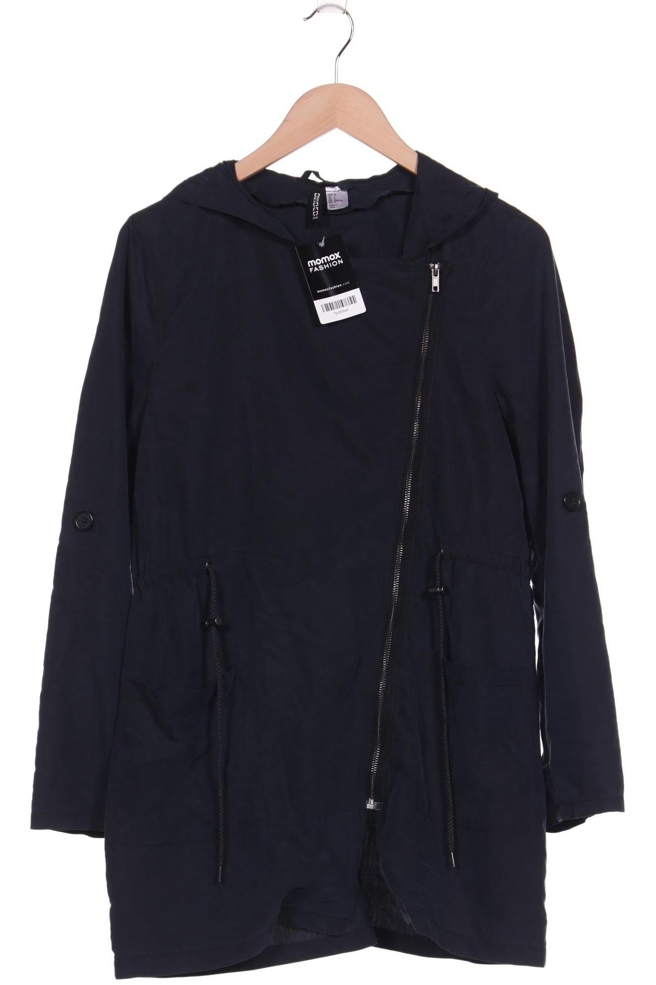 

H&M Damen Mantel, marineblau, Gr. 36