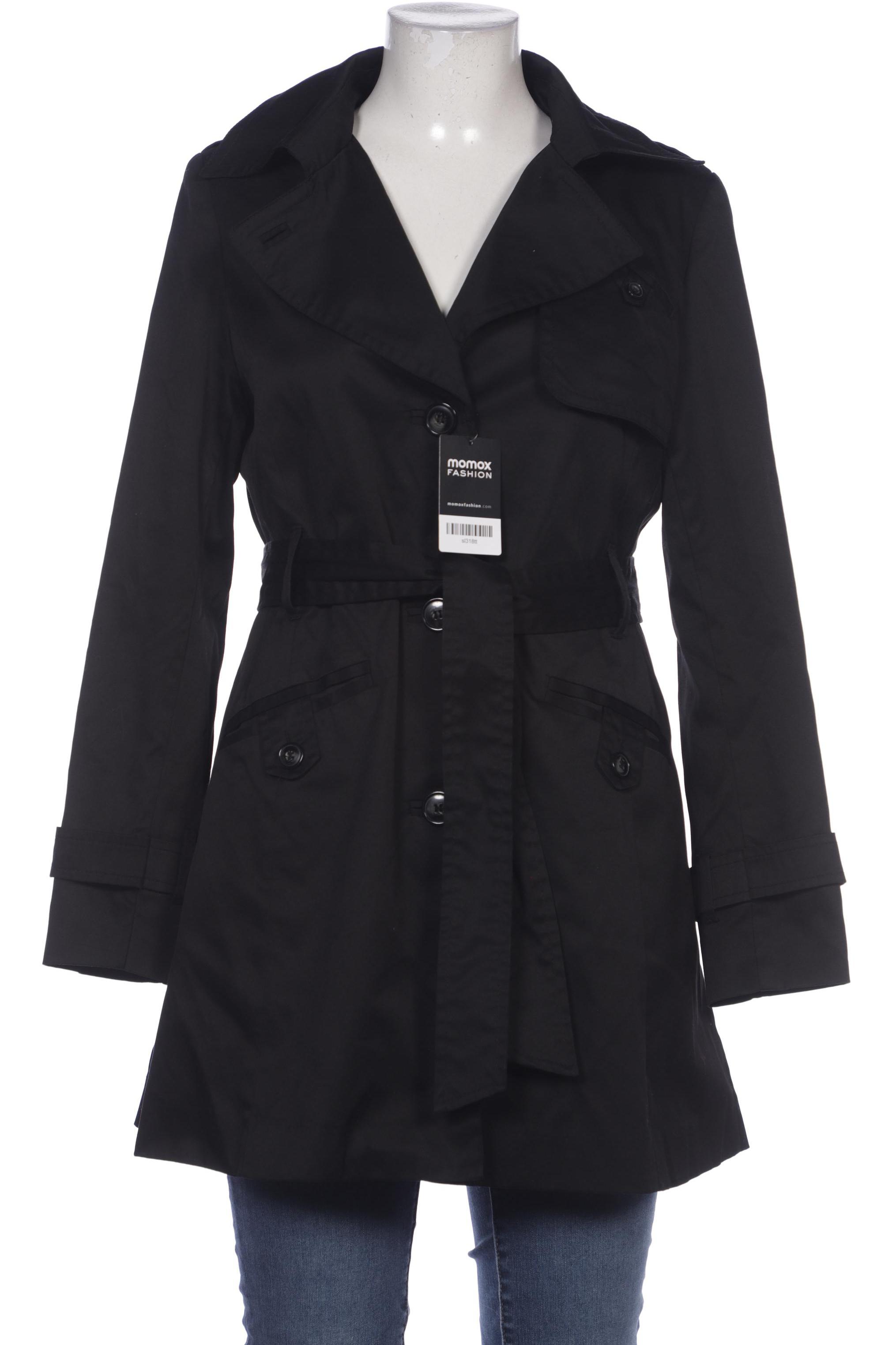 

H&M Damen Mantel, schwarz, Gr. 42