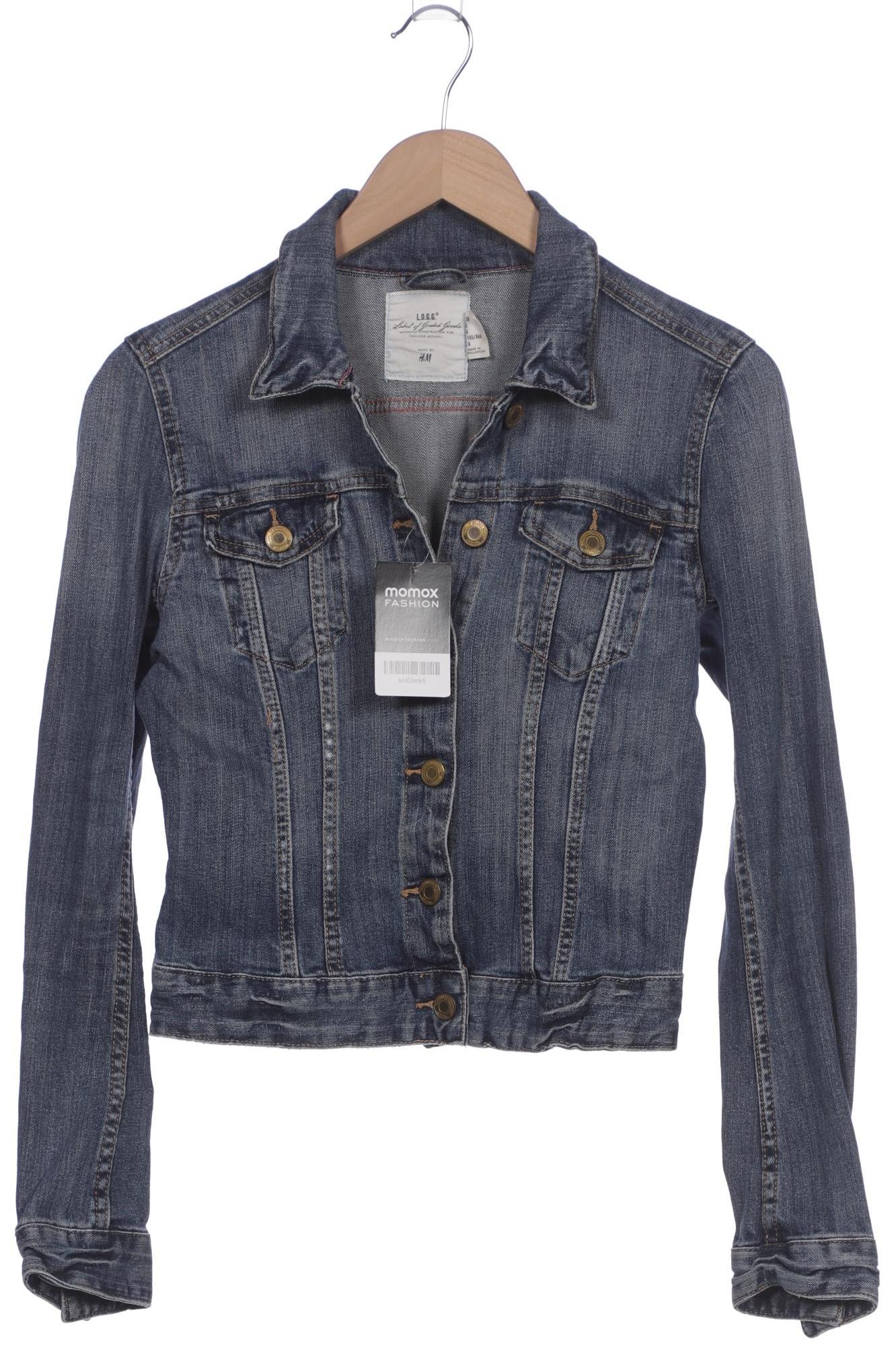 

H&M Damen Jacke, blau, Gr. 36