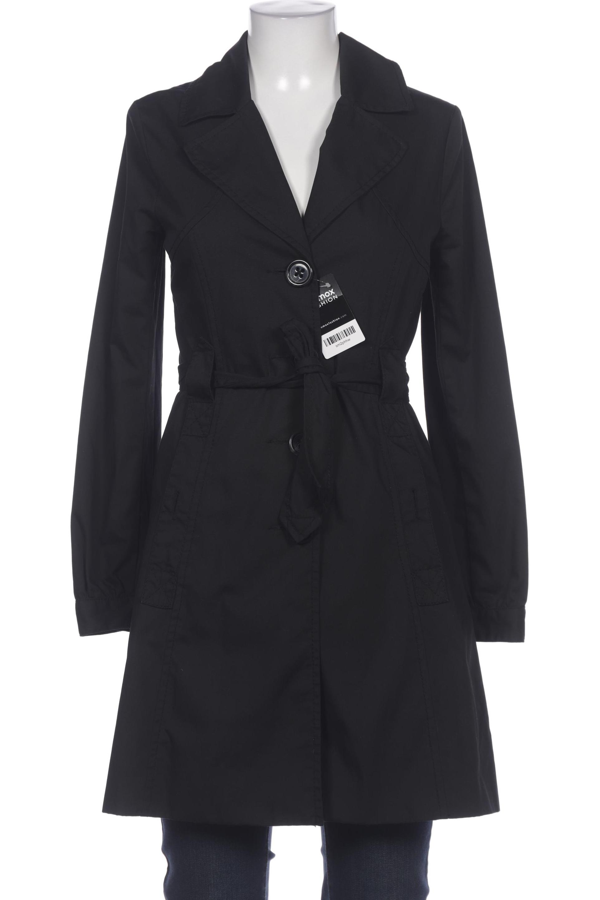 

H&M Damen Mantel, schwarz, Gr. 36