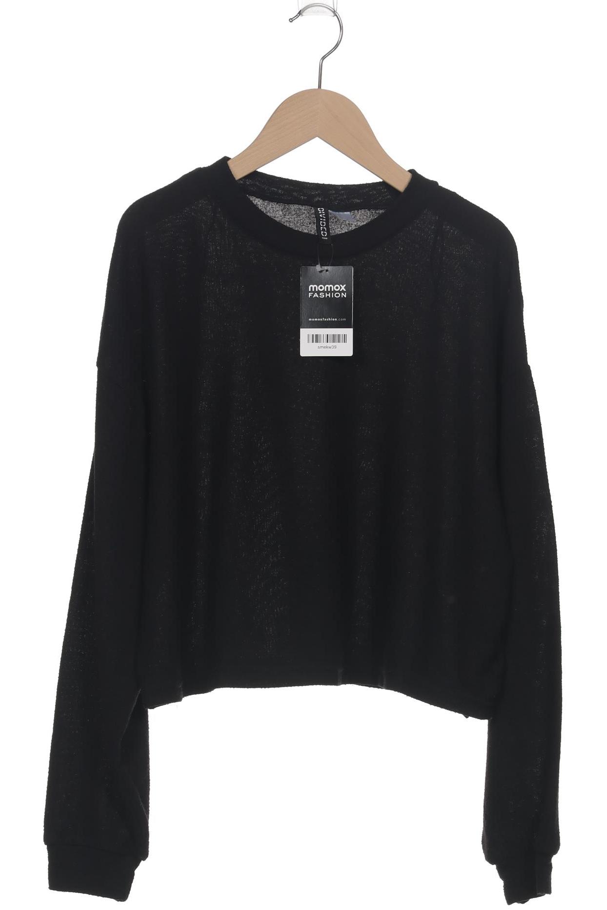 

H&M Damen Pullover, schwarz, Gr. 38