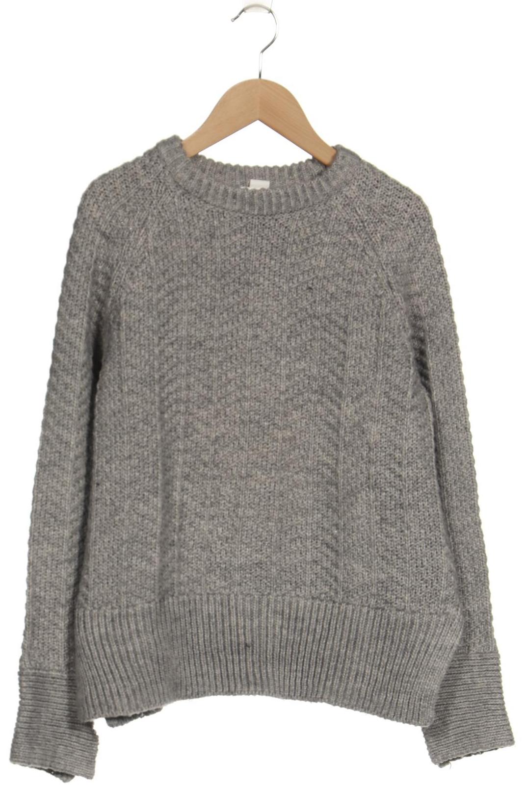

H&M Damen Pullover, grau, Gr. 34