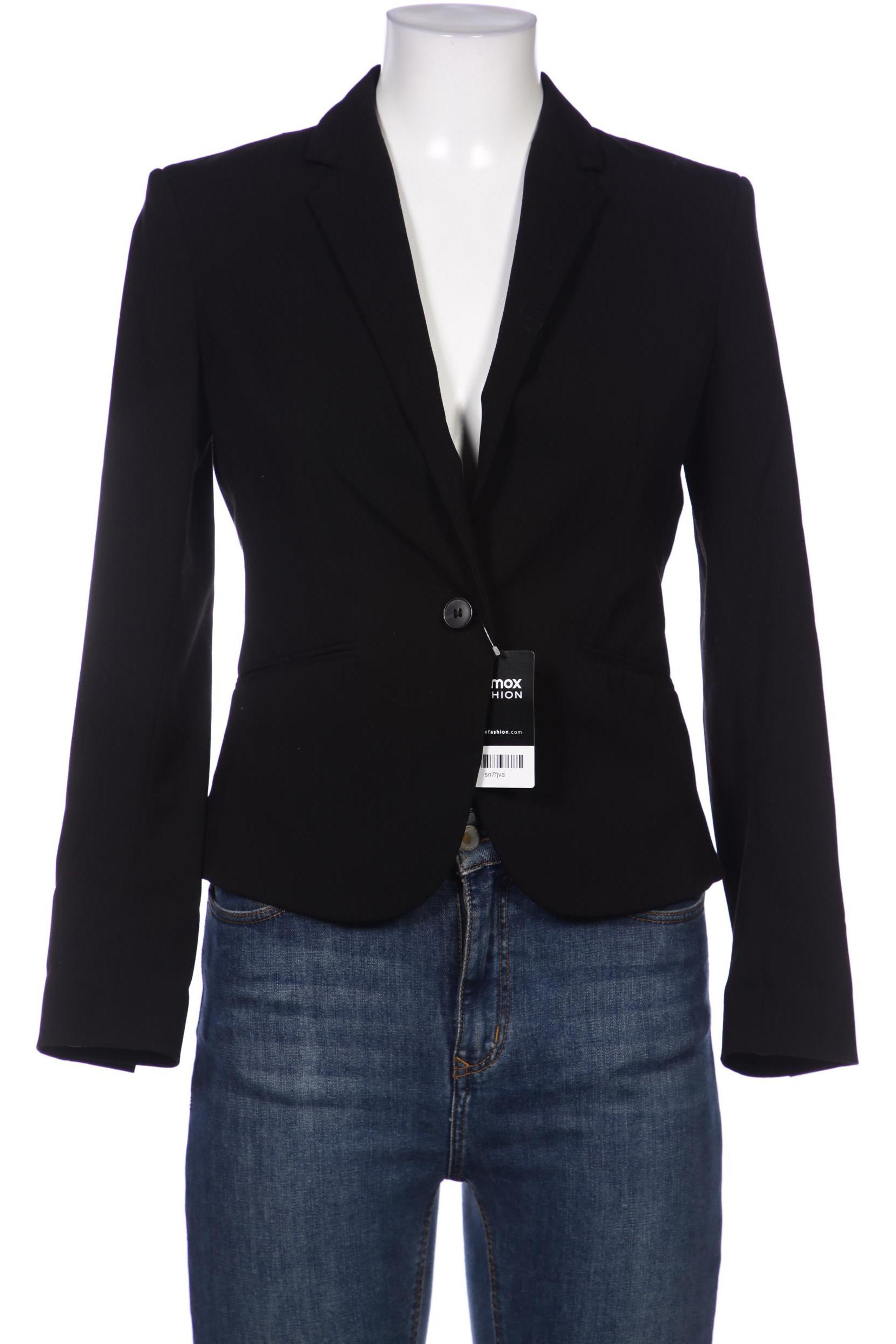 

H&M Damen Blazer, schwarz, Gr. 38