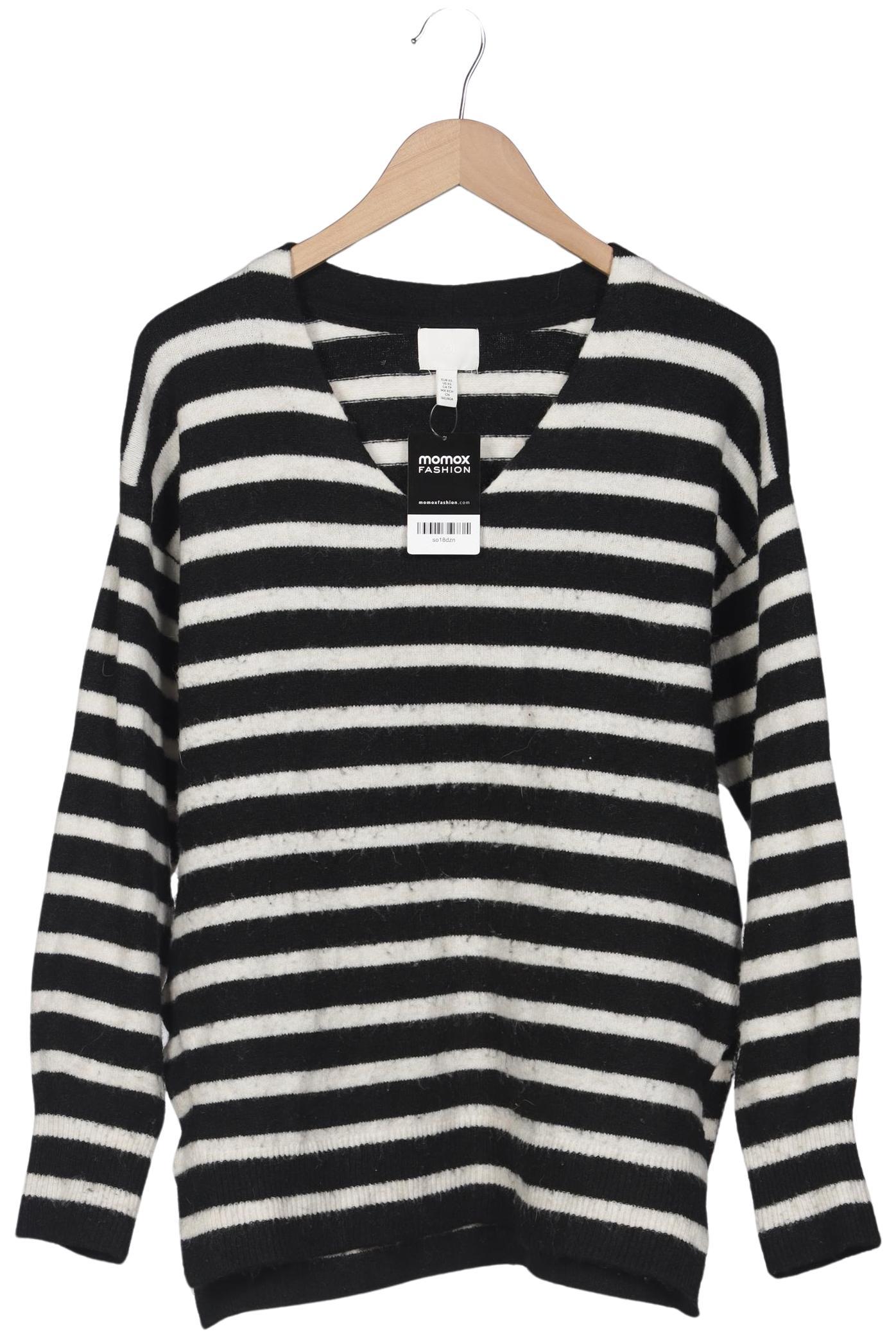 

H&M Damen Pullover, schwarz, Gr. 34