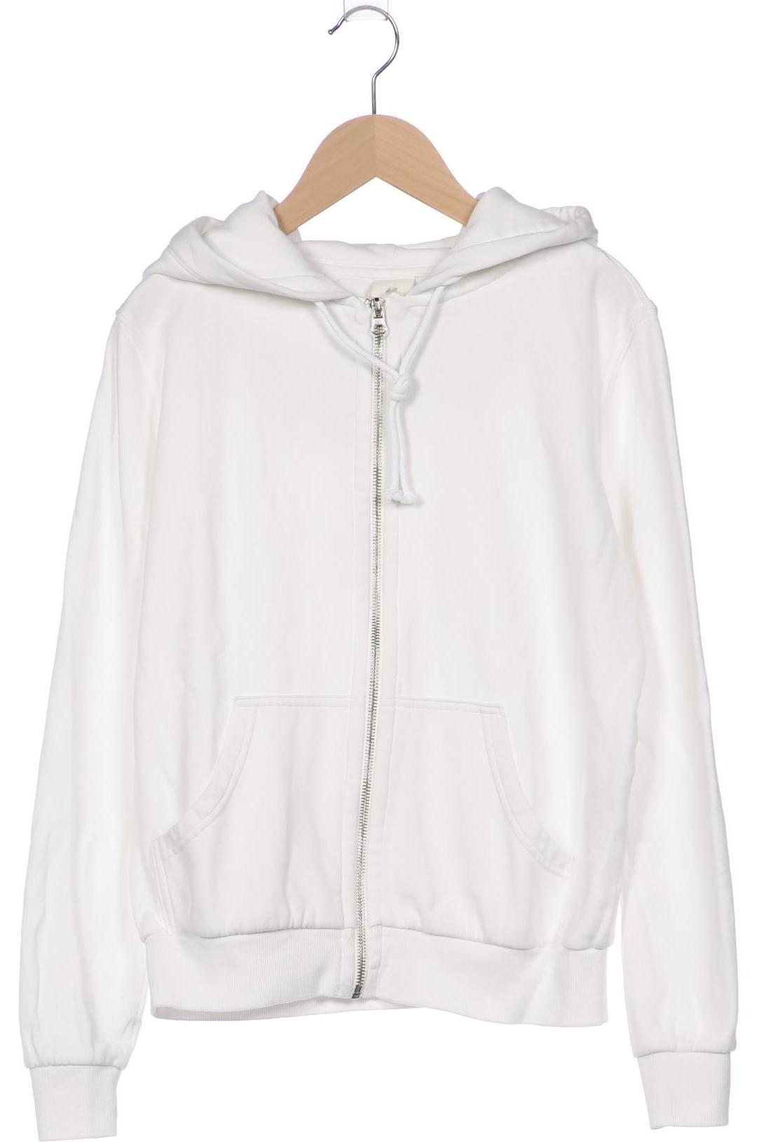 

H&M Damen Kapuzenpullover, weiß, Gr. 36