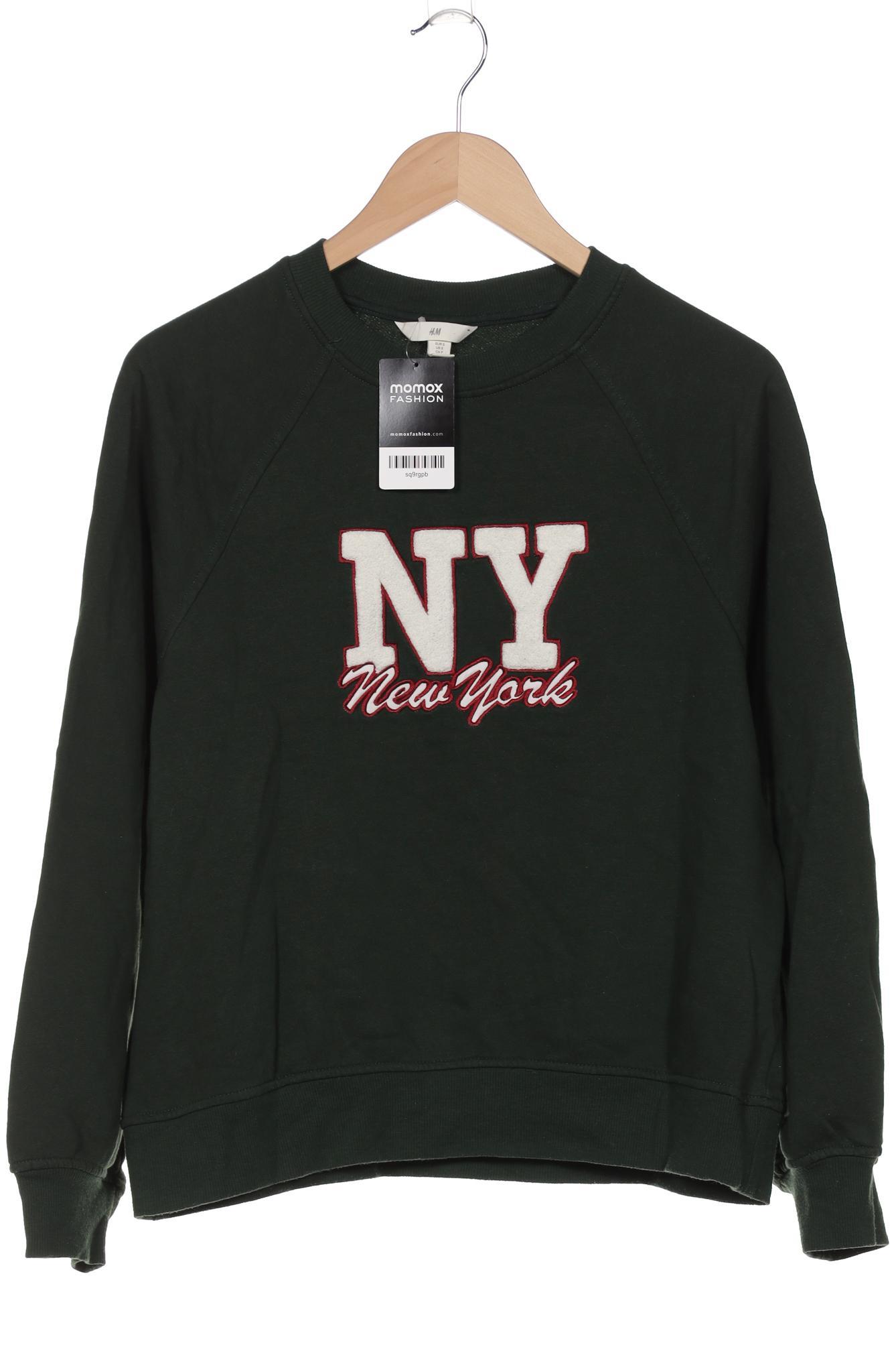 

H&M Damen Sweatshirt, grün, Gr. 36