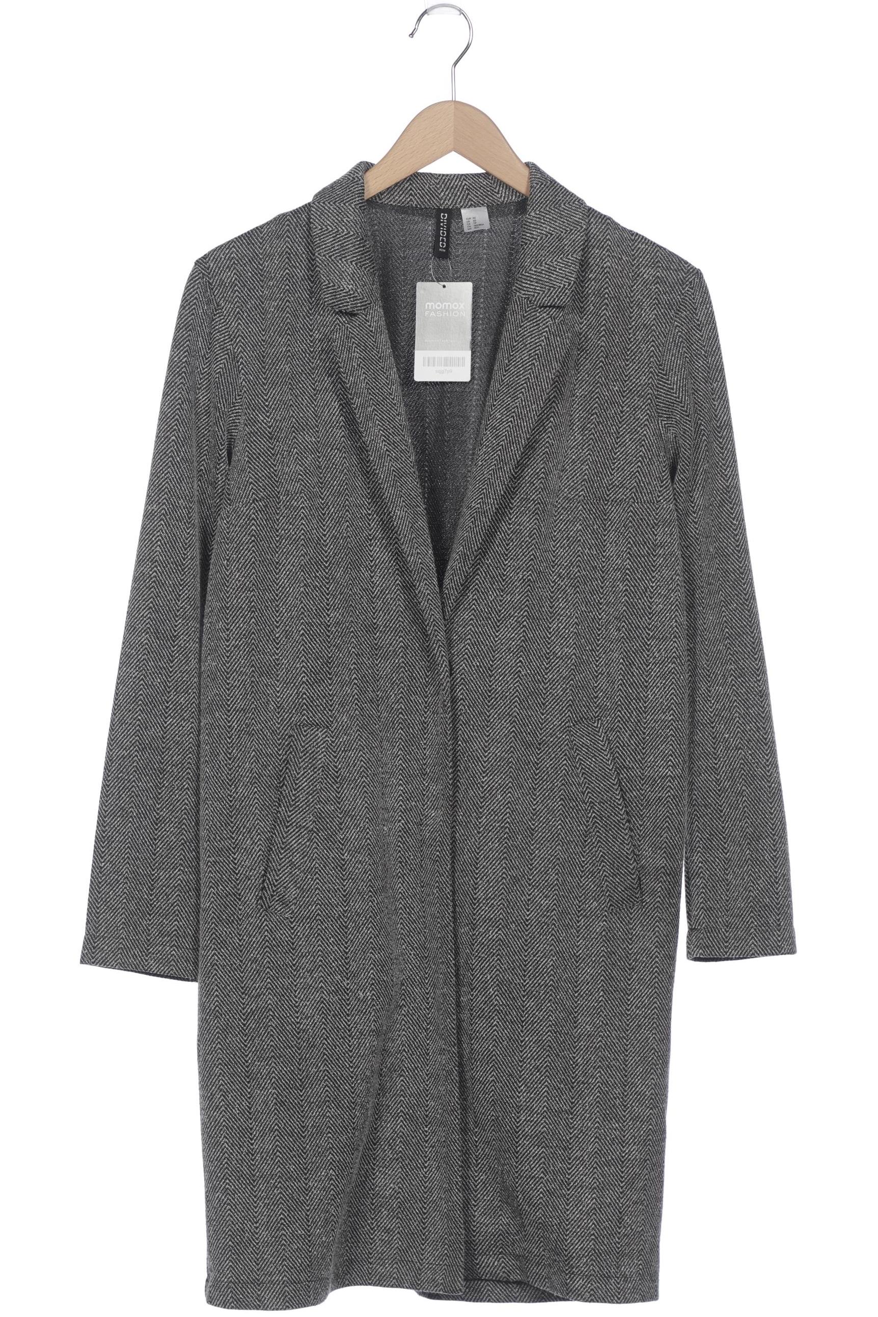 

H&M Damen Mantel, schwarz, Gr. 34