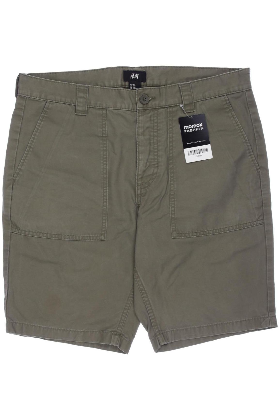 

H&M Damen Shorts, grün, Gr. 48