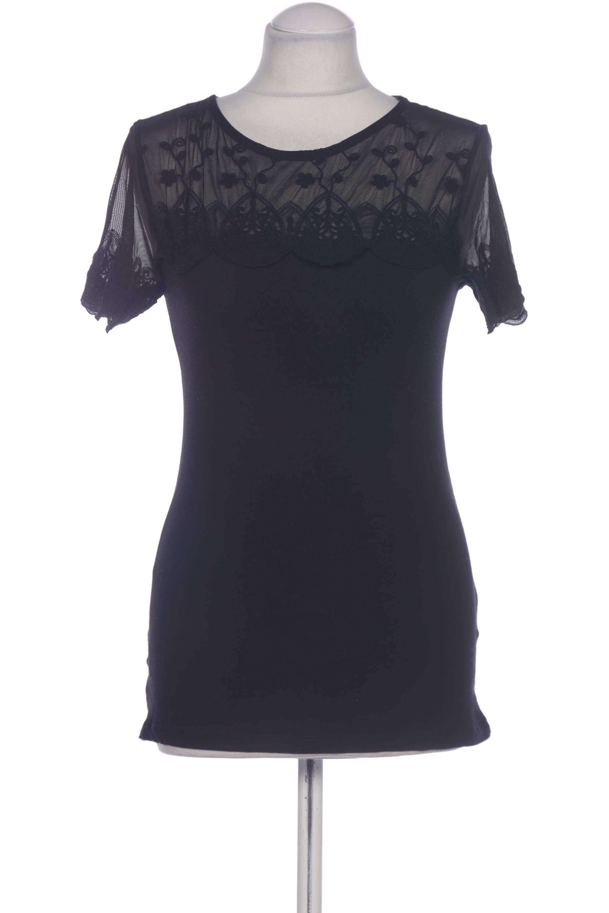 

H&M Damen T-Shirt, schwarz, Gr. 36