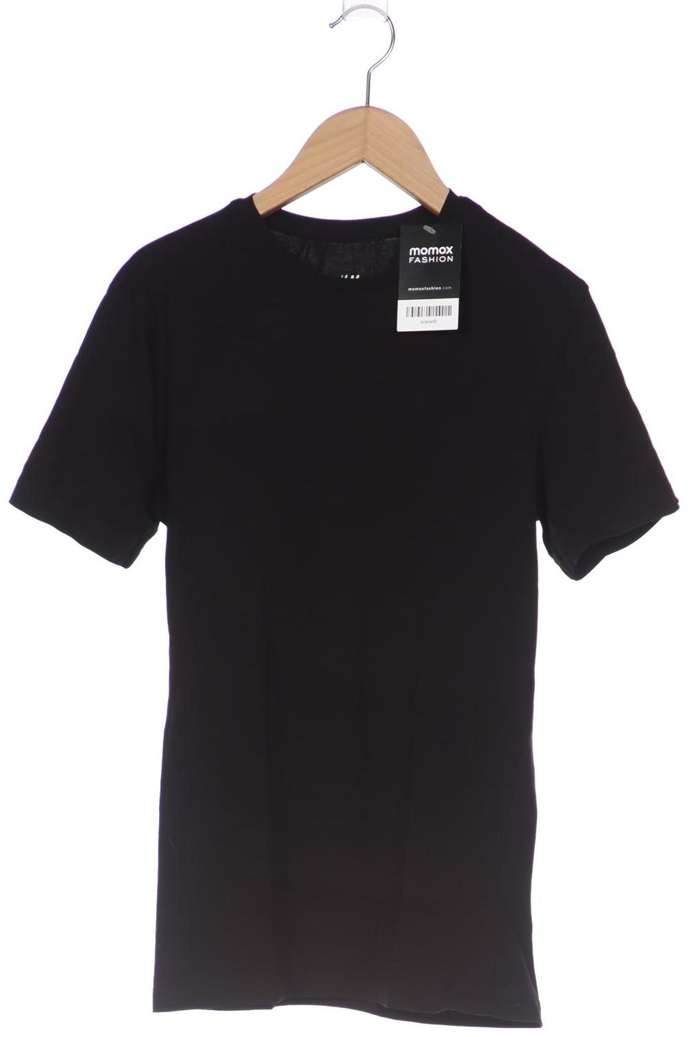 

H&M Damen T-Shirt, schwarz