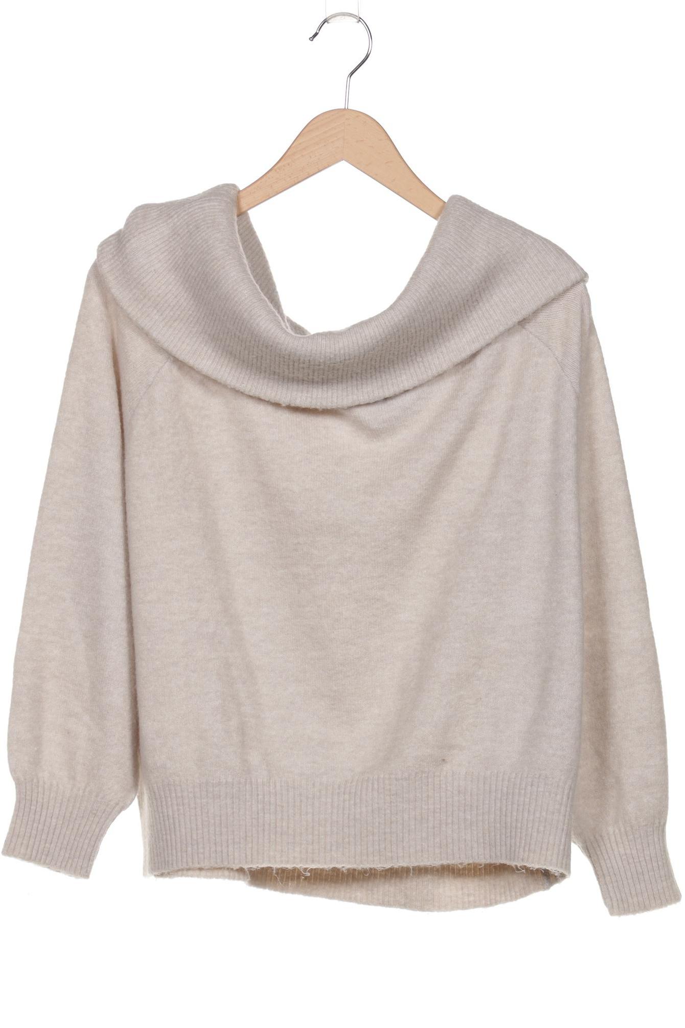 

H&M Damen Pullover, cremeweiß, Gr. 34