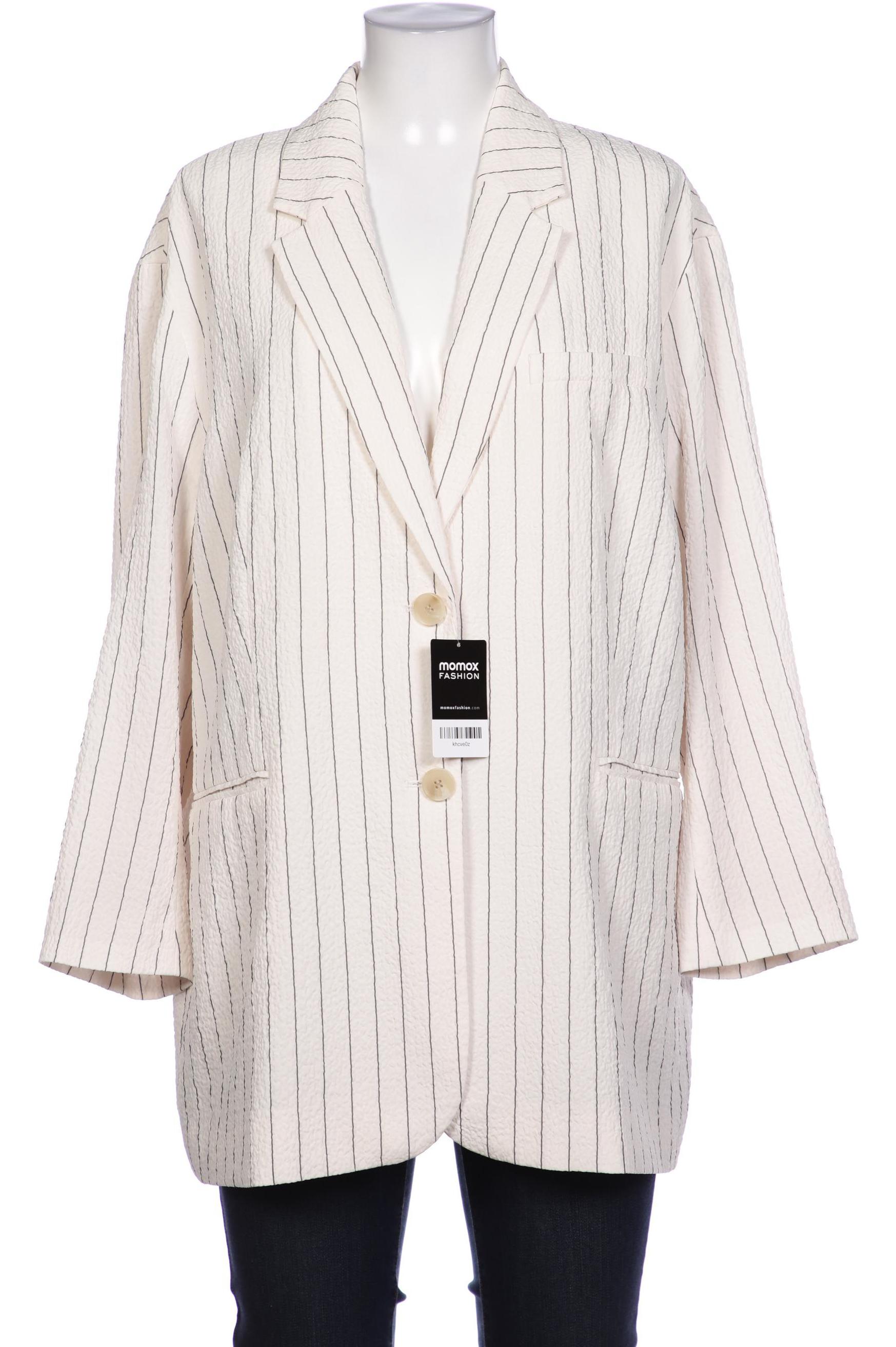 

H&M Damen Blazer, cremeweiß, Gr. 38