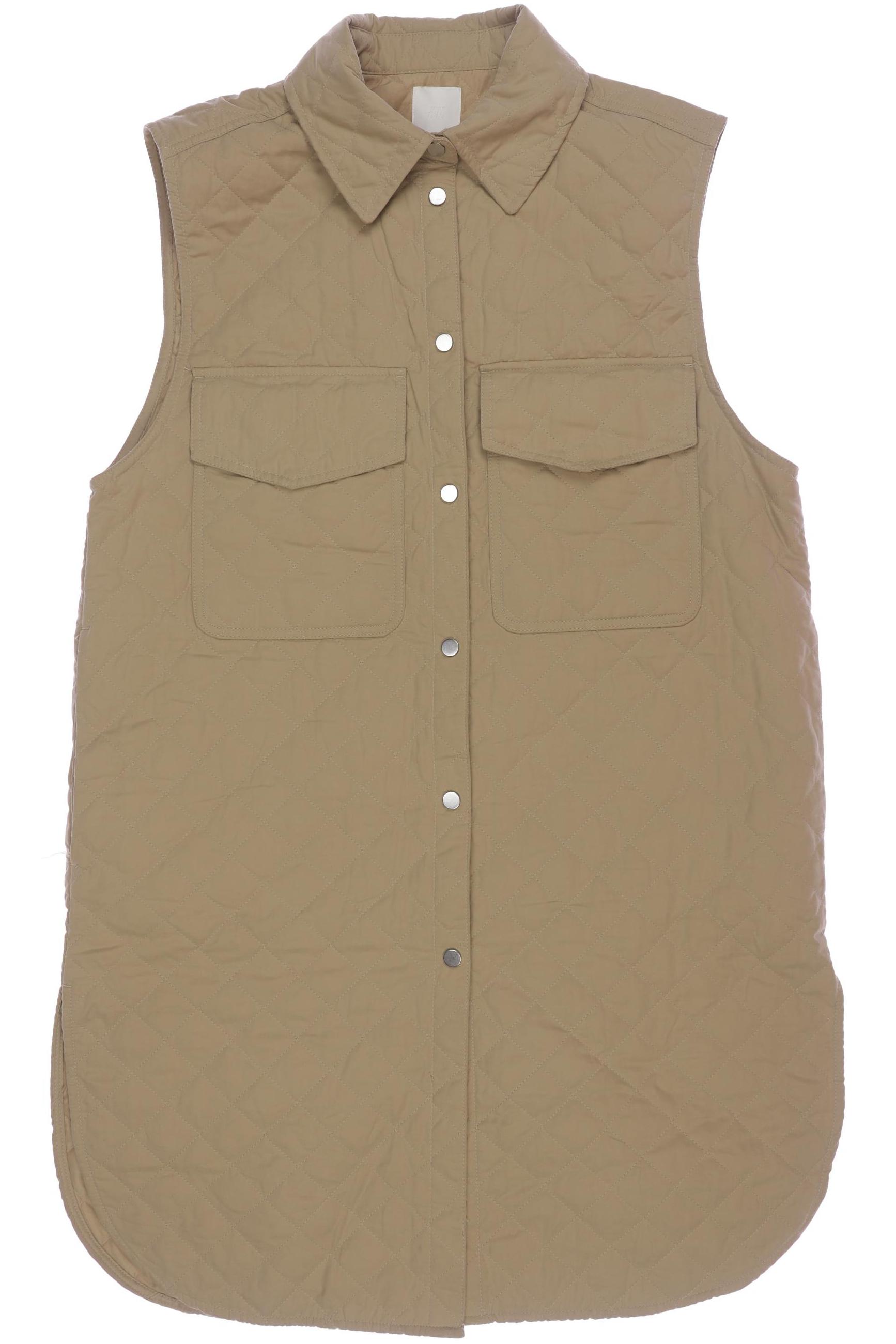 

H&M Damen Weste, beige, Gr. 36